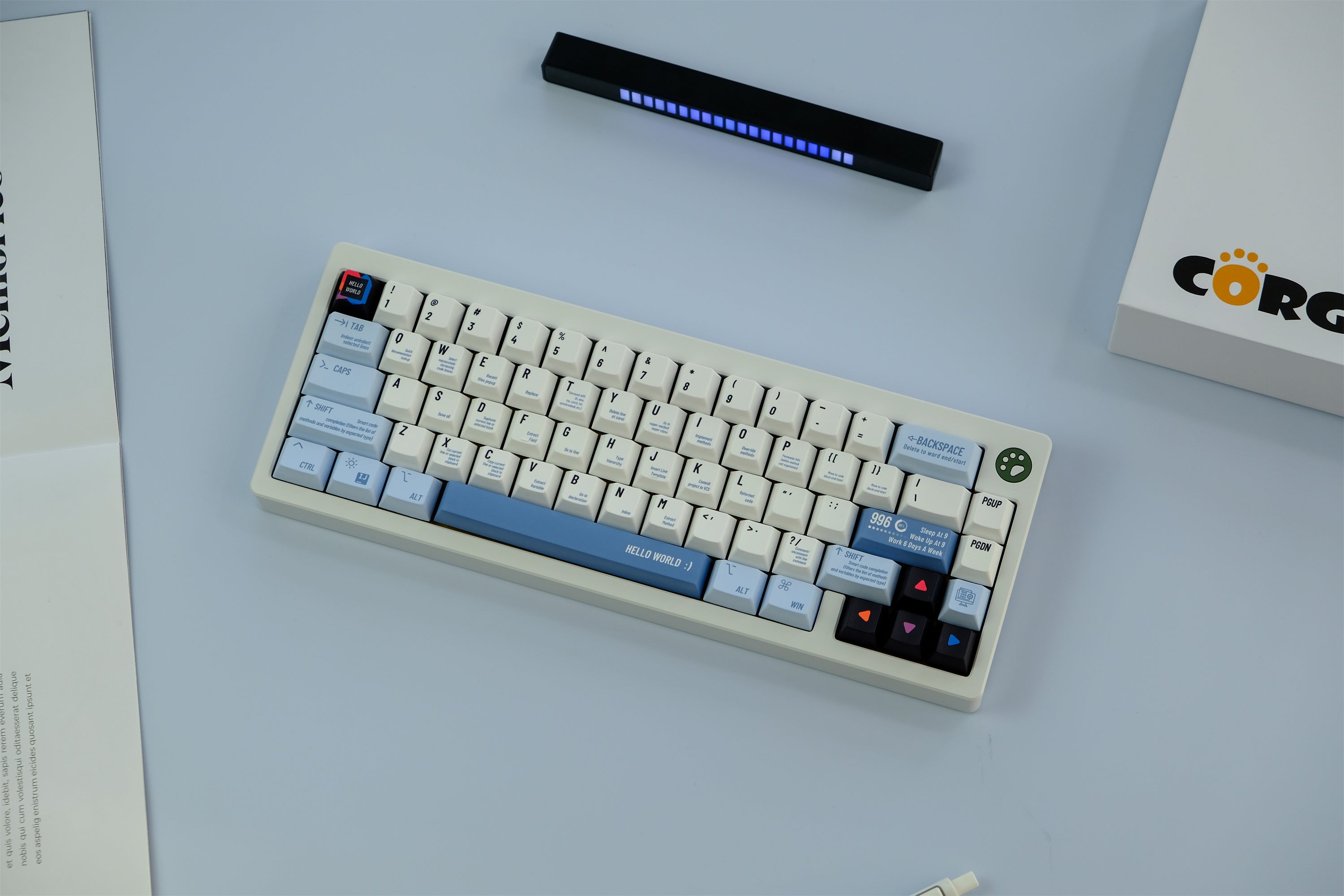 Programmer keycaps