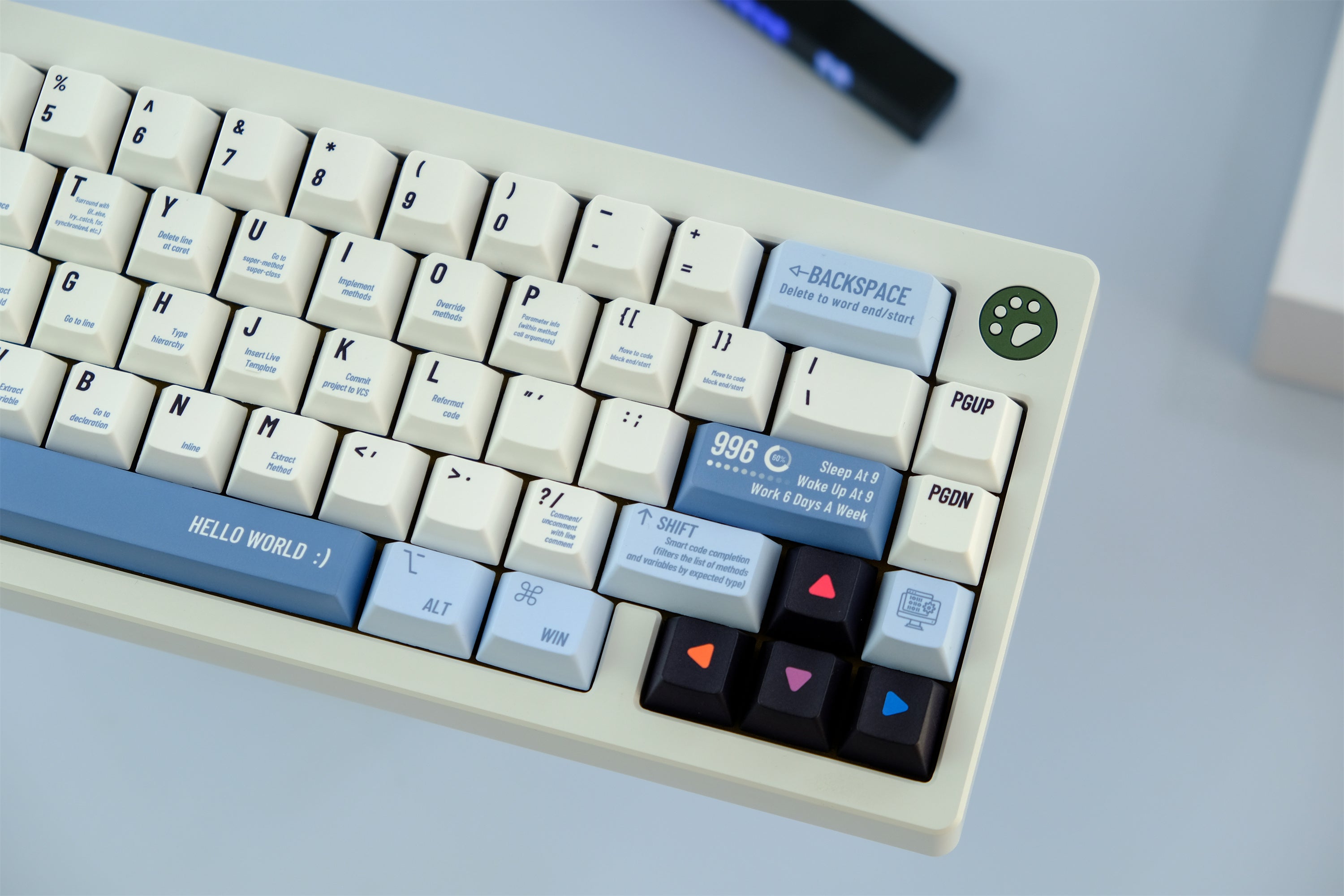 Programmer keycaps