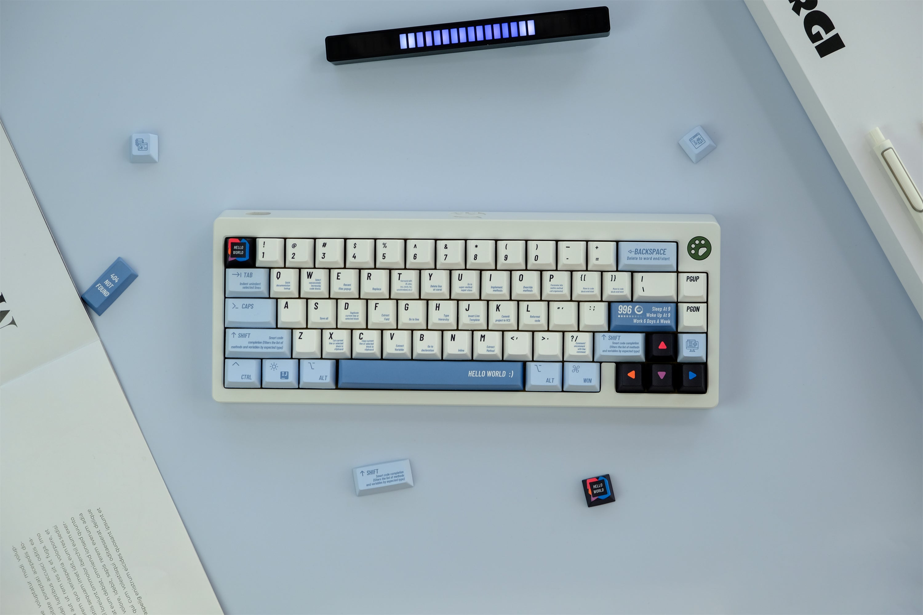 Programmer keycaps