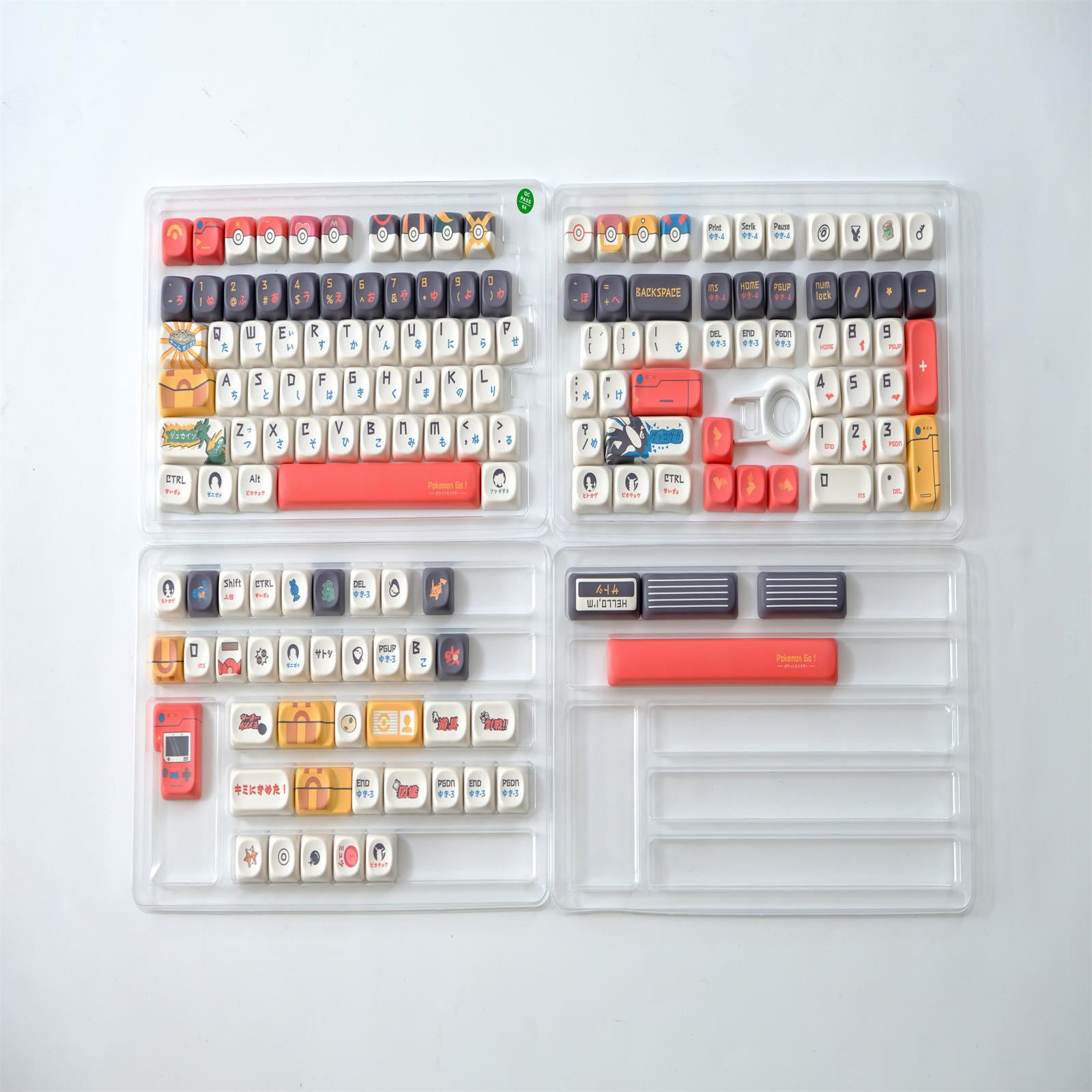 Pokémon MOA keycaps