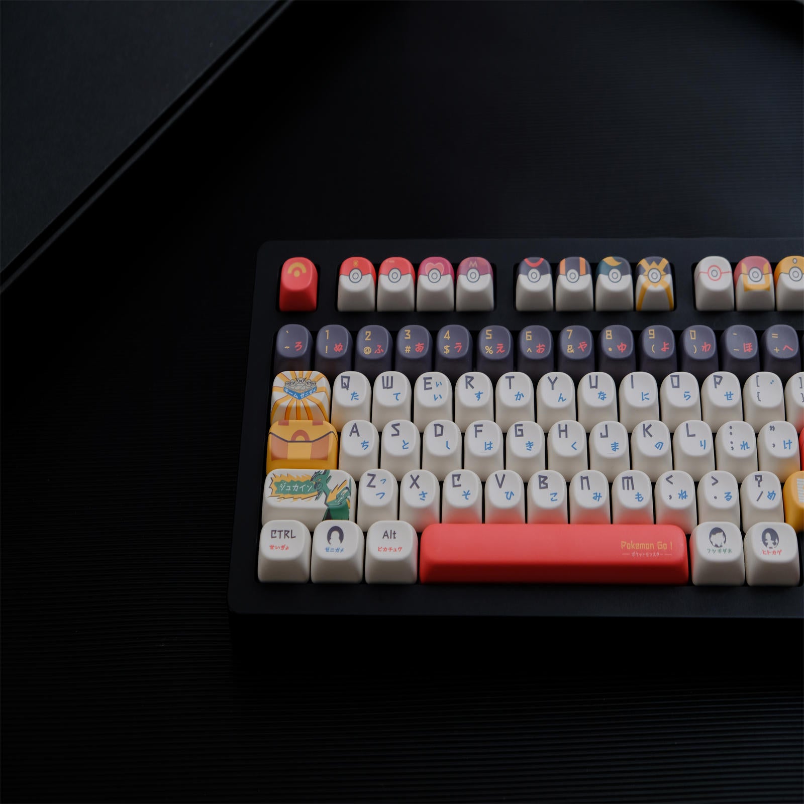 Pokémon MOA keycaps