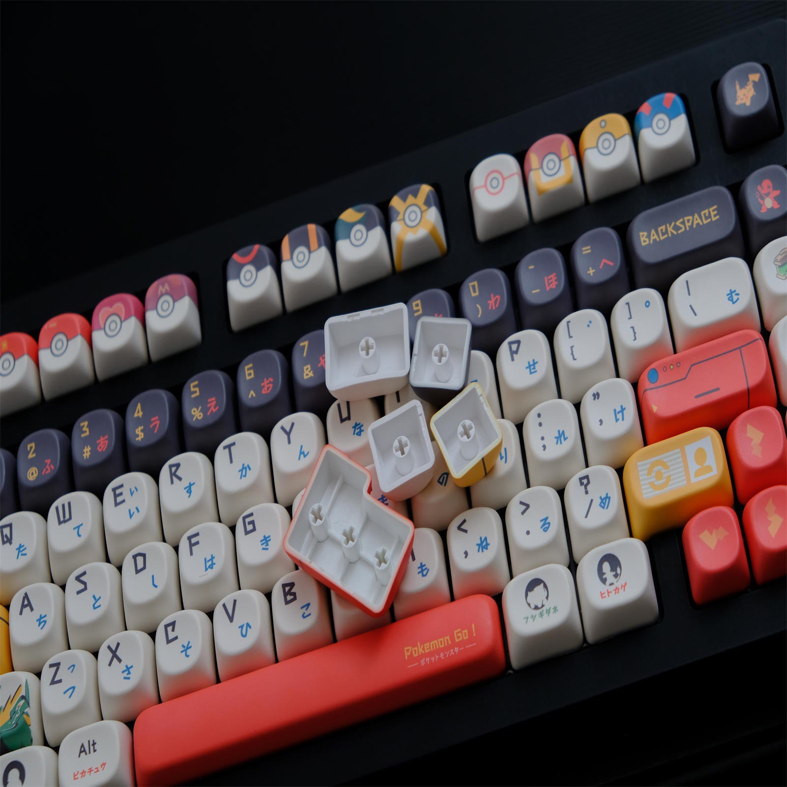 Pokémon MOA keycaps