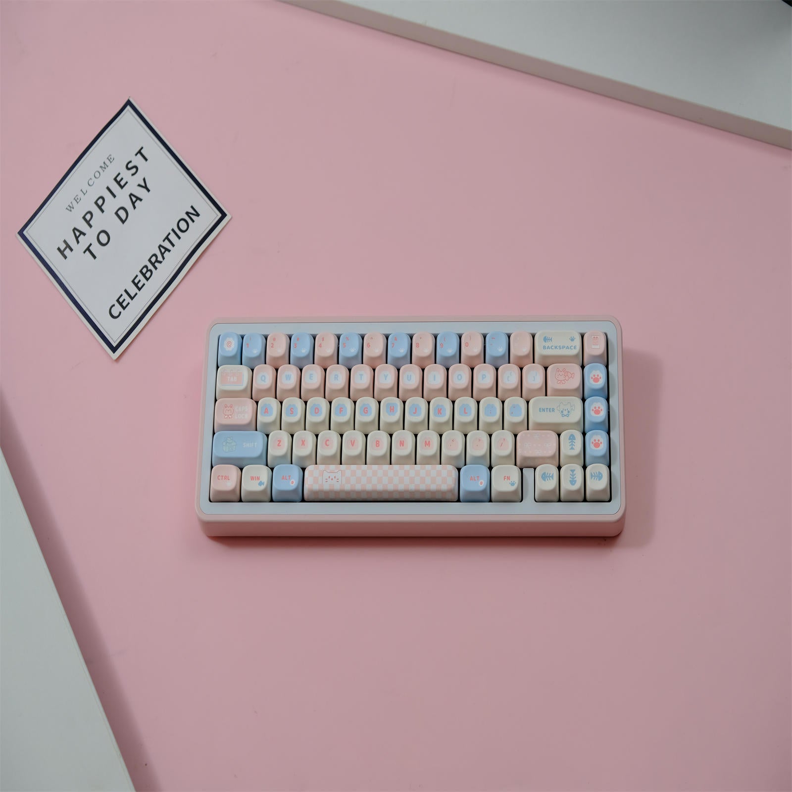 Cute Cat MOA keycaps