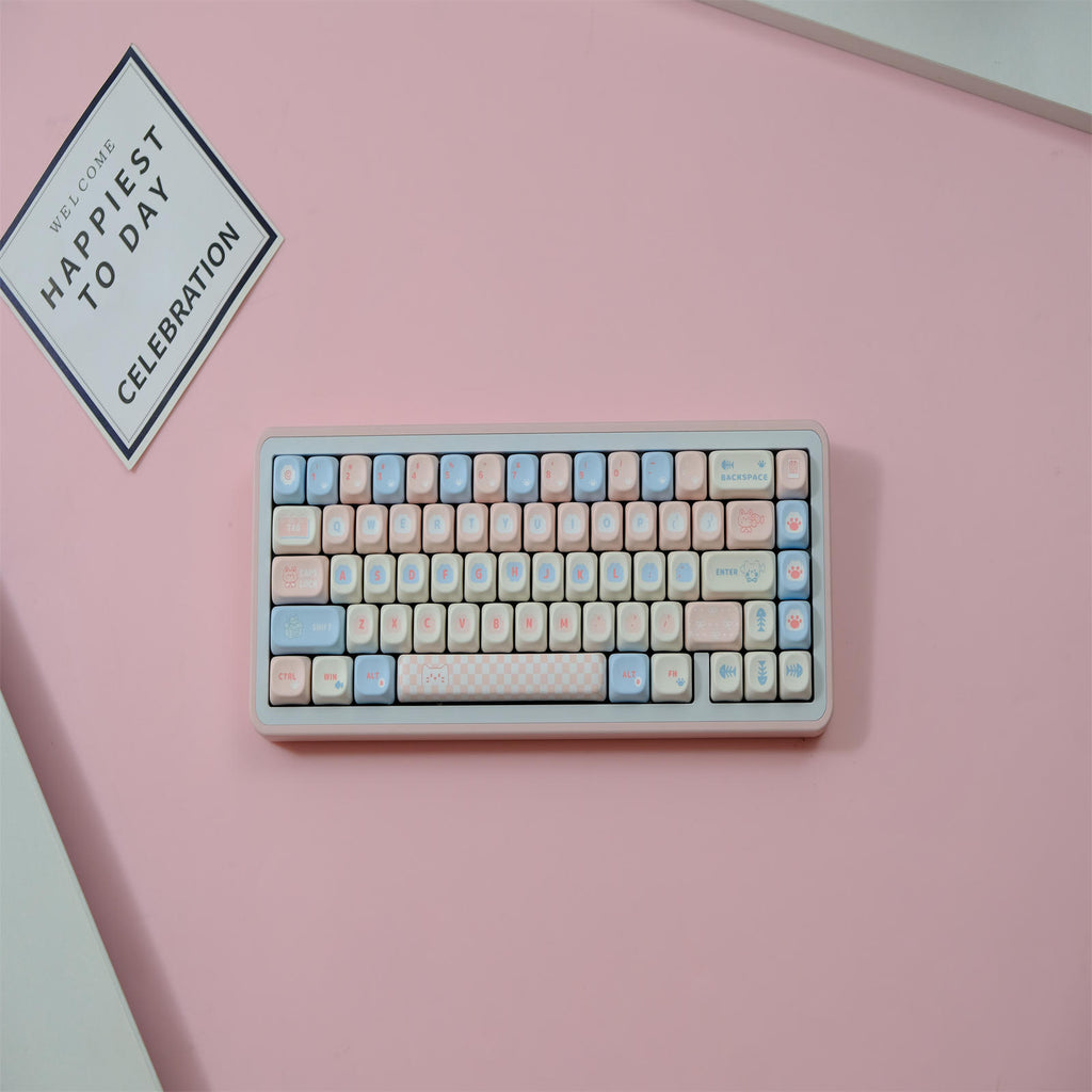 Cute Cat MOA keycaps