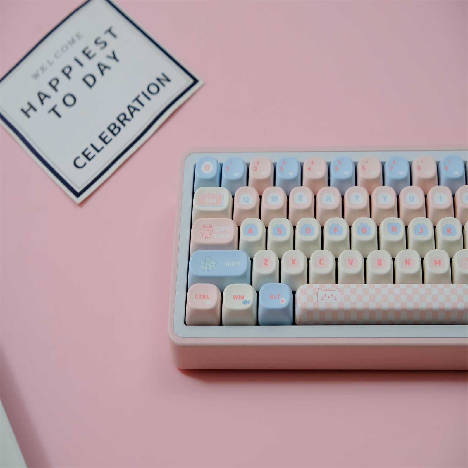 Cute Cat MOA keycaps