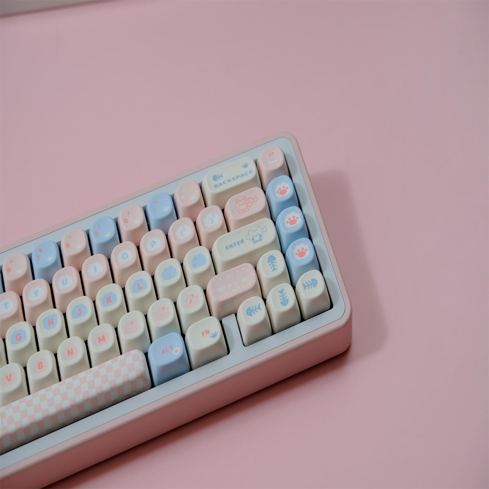 Cute Cat MOA keycaps