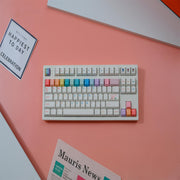 Macarons cherry keycaps