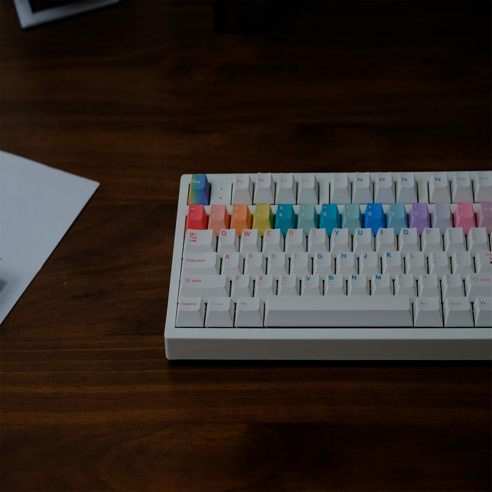 Macarons cherry keycaps