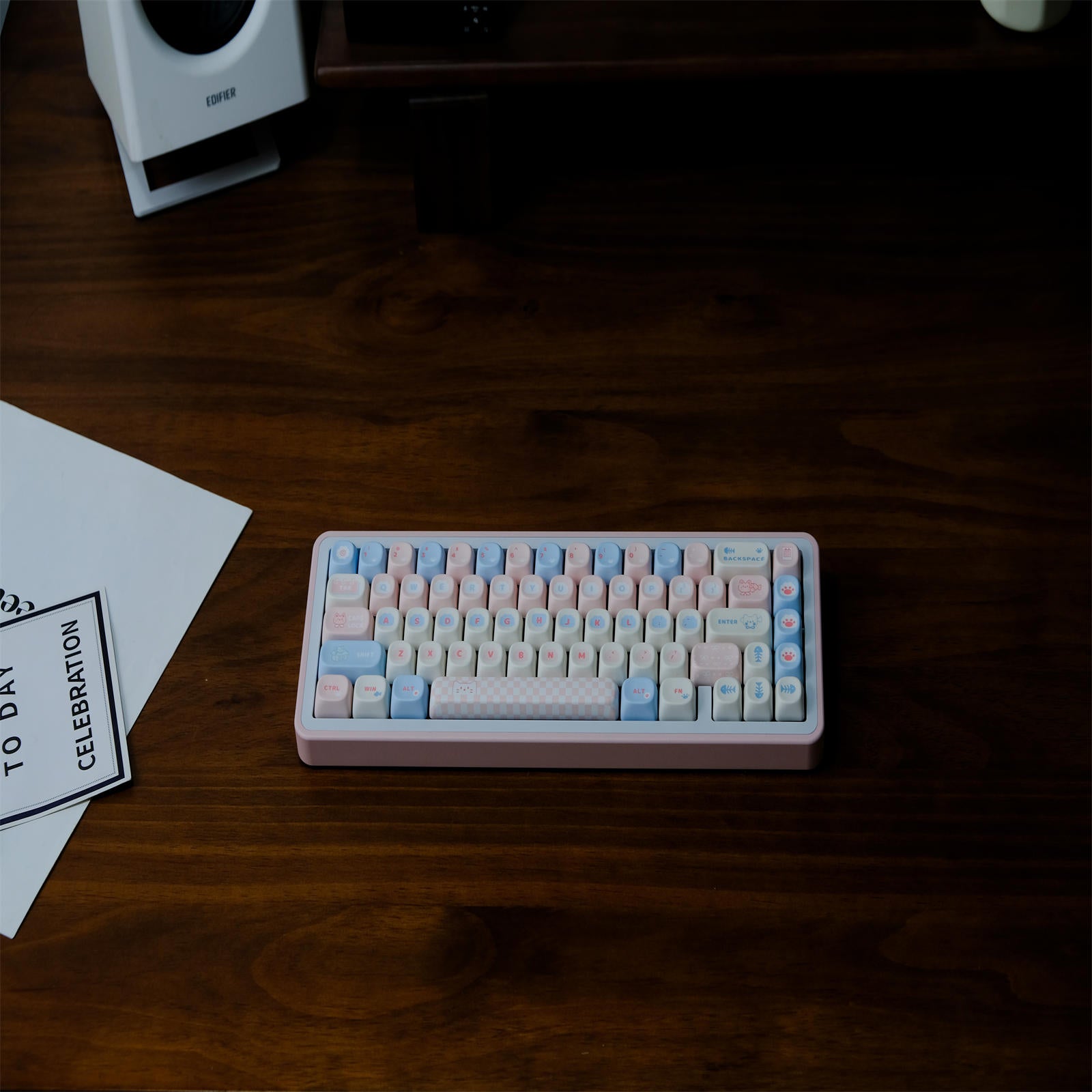 Cute Cat MOA keycaps