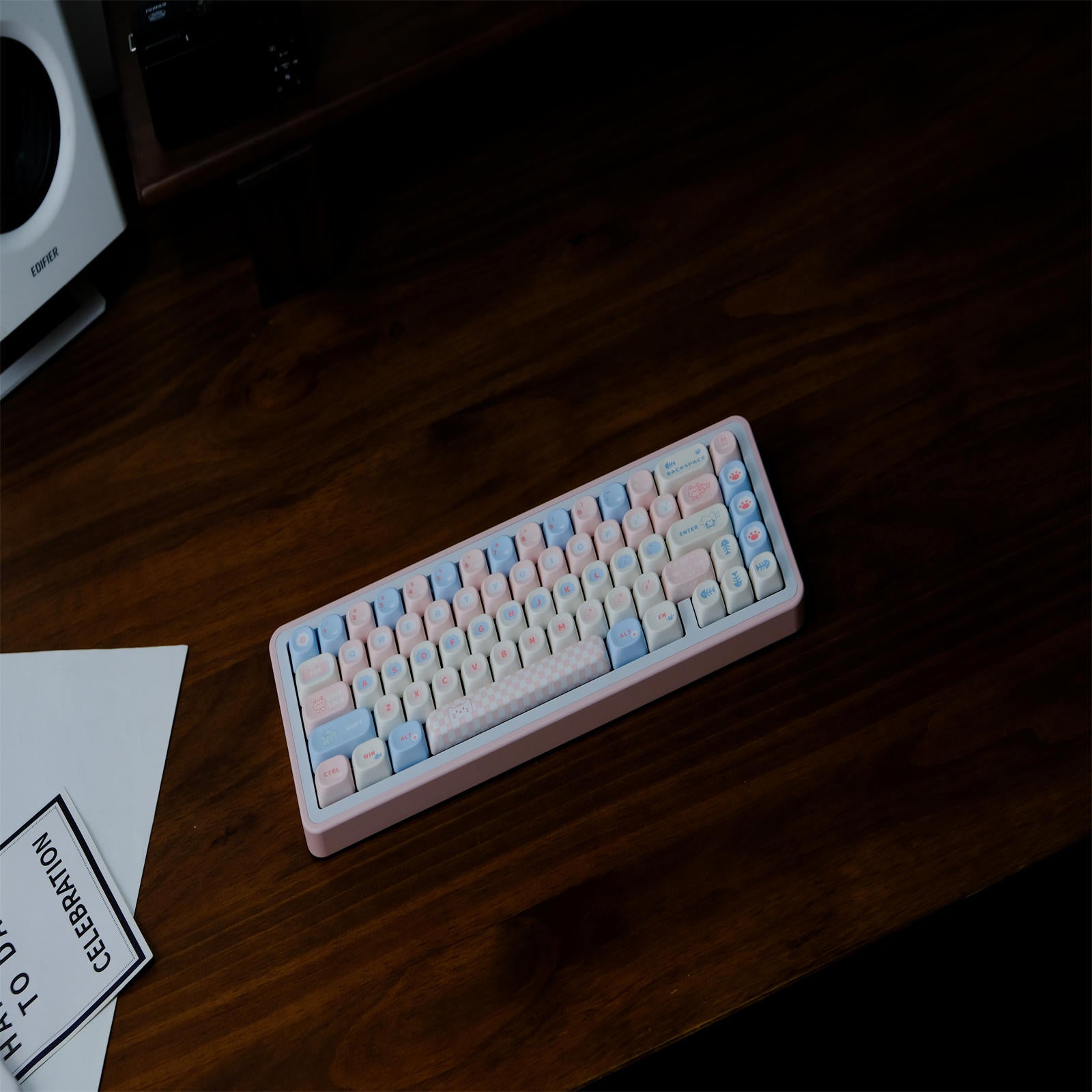 Cute Cat MOA keycaps
