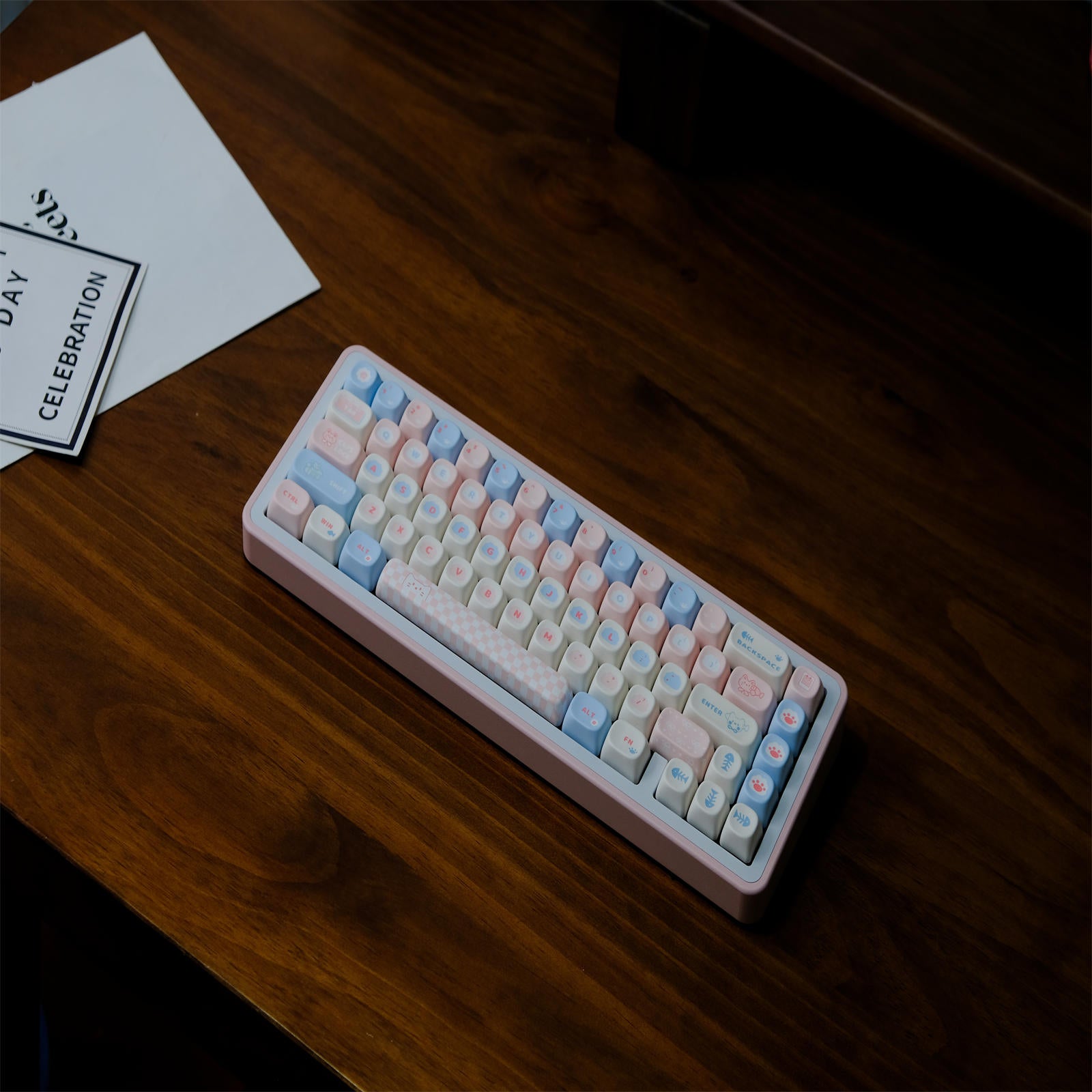 Cute Cat MOA keycaps