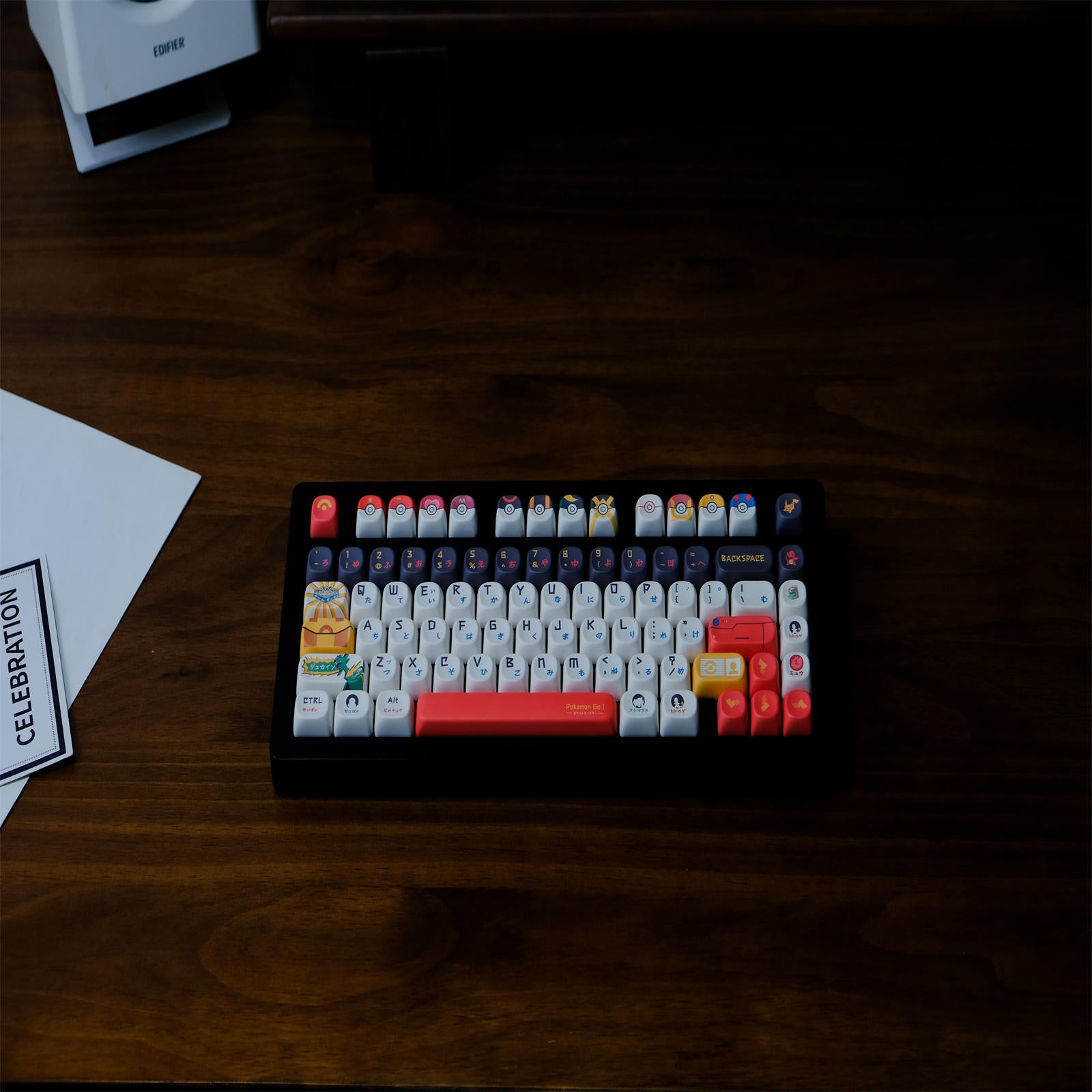 Pokémon MOA keycaps