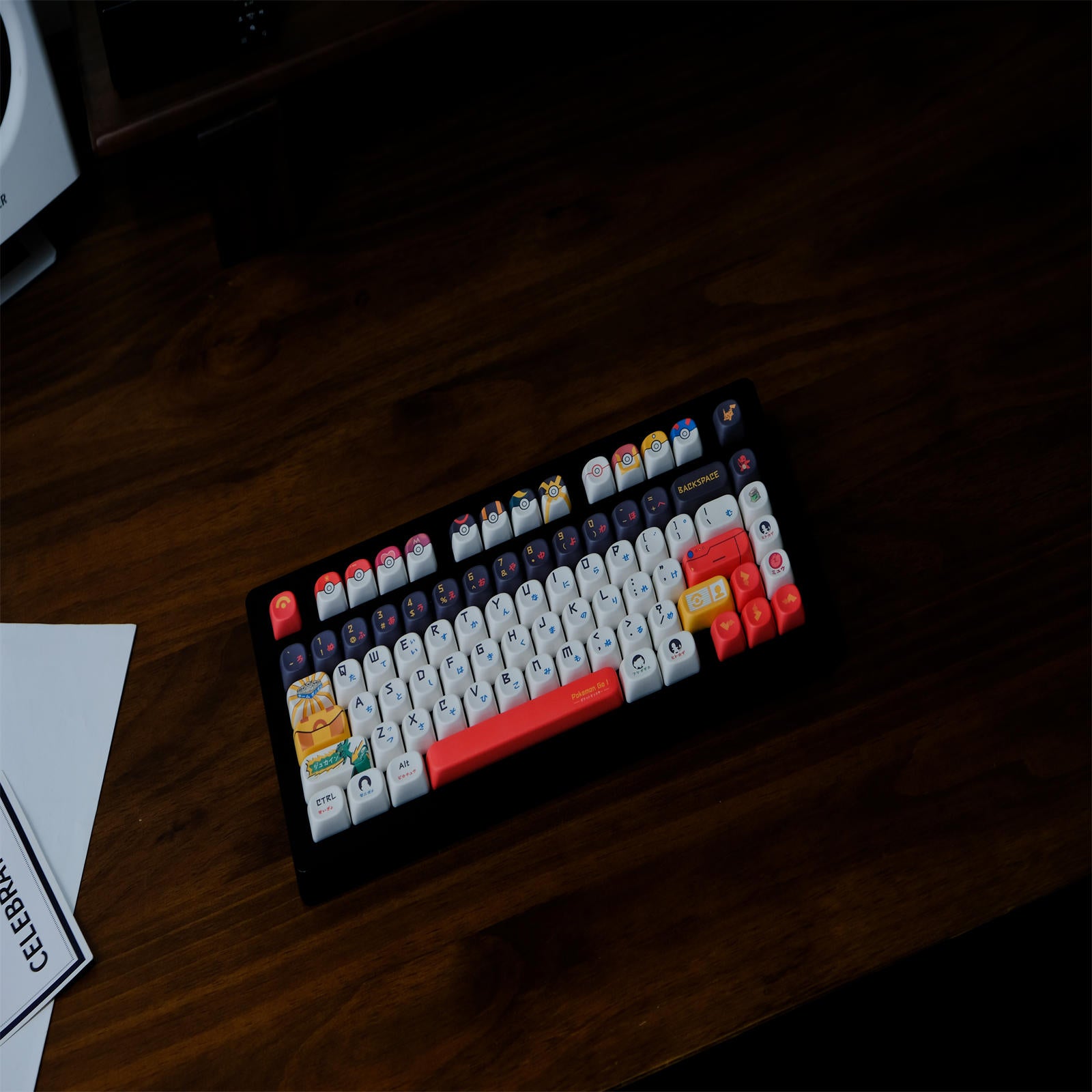 Pokémon MOA keycaps