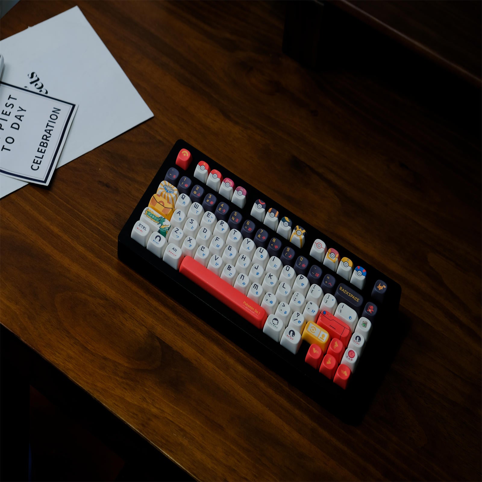 Pokémon MOA keycaps