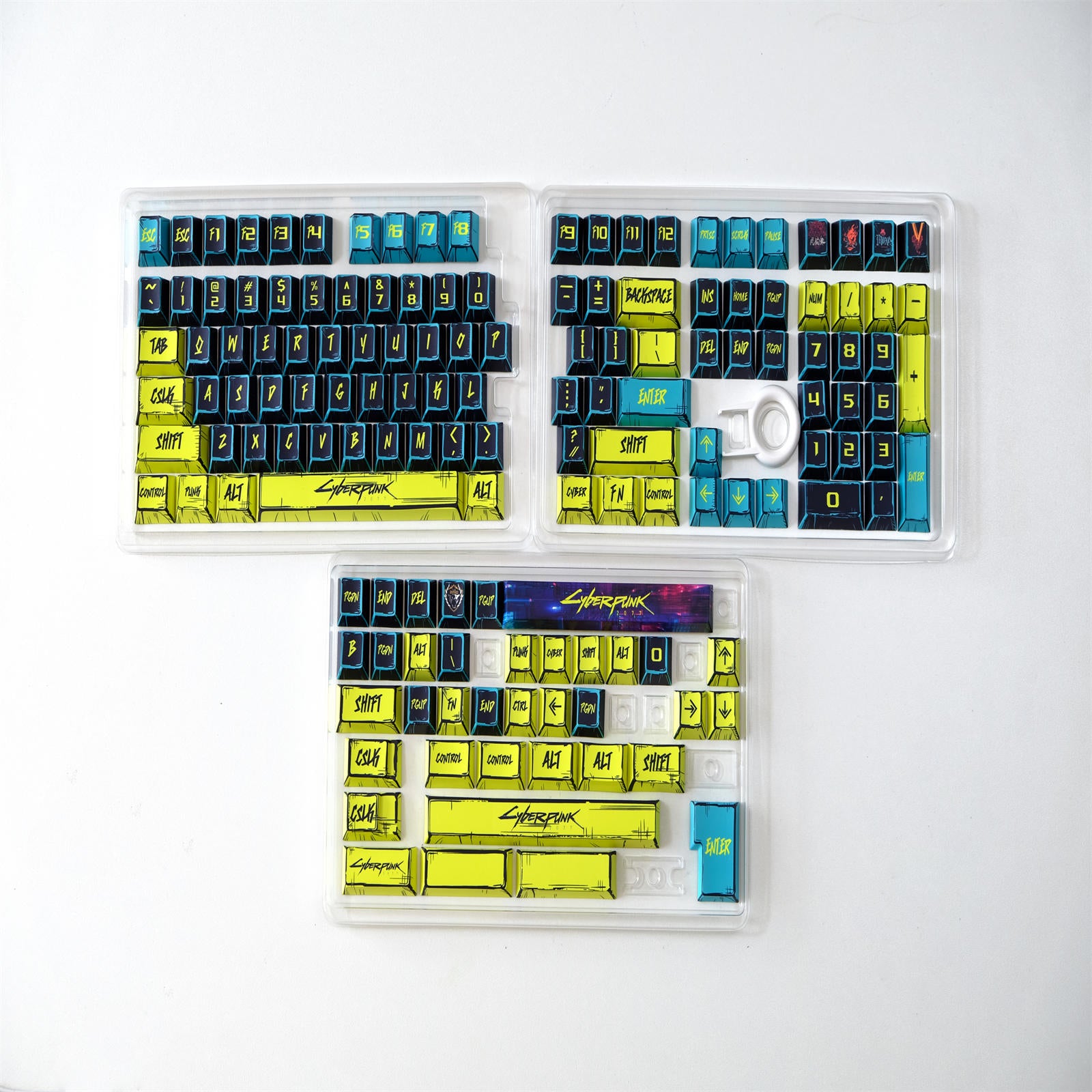 Cyberpunk 2077 Comic Style keycaps