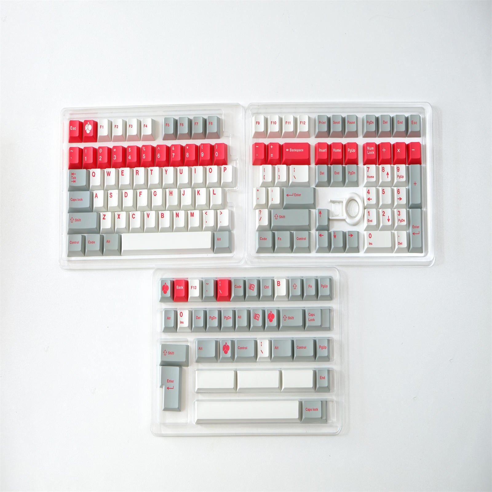 Red Alert keycaps