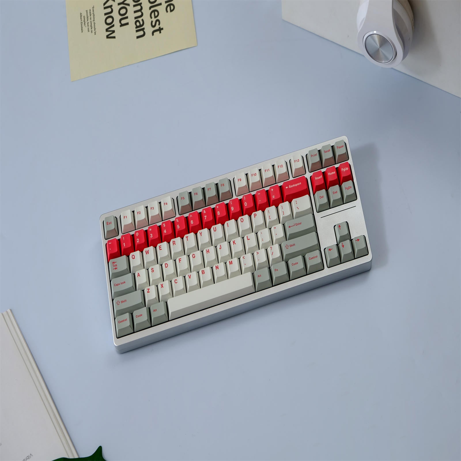 Red Alert keycaps