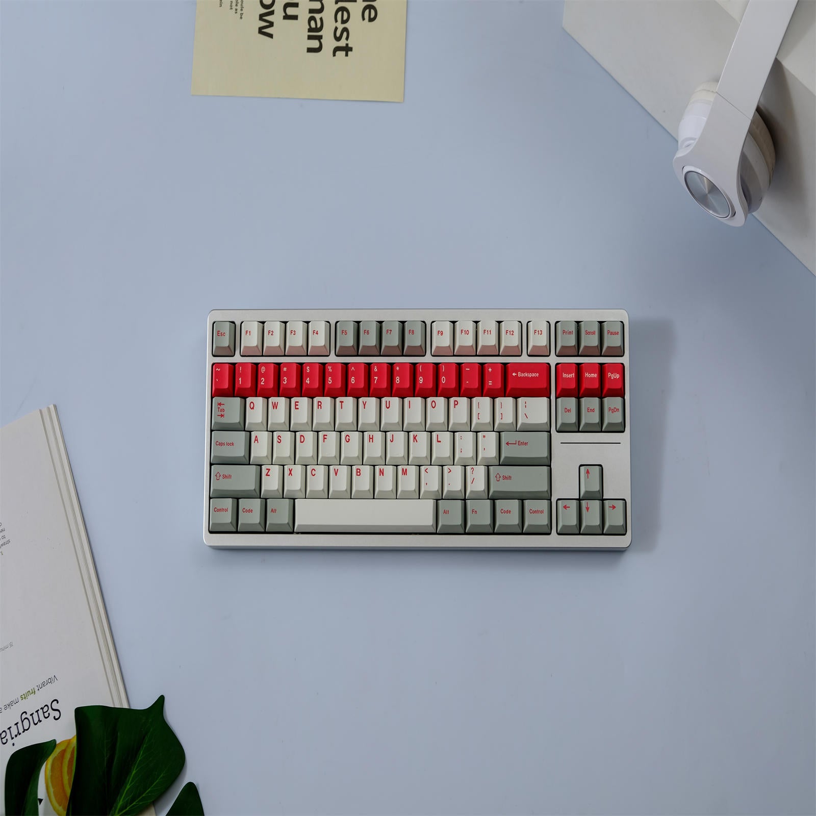 Red Alert keycaps