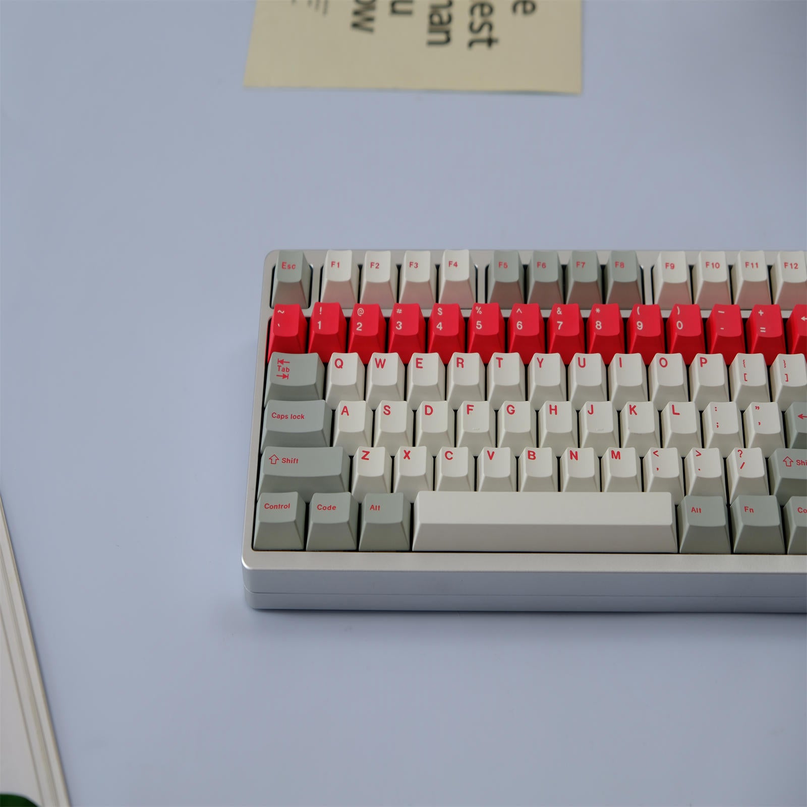 Red Alert keycaps
