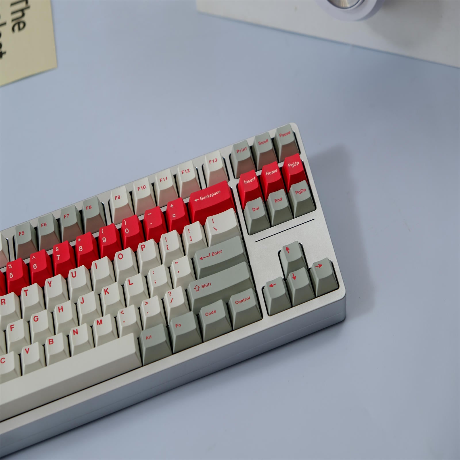Red Alert keycaps