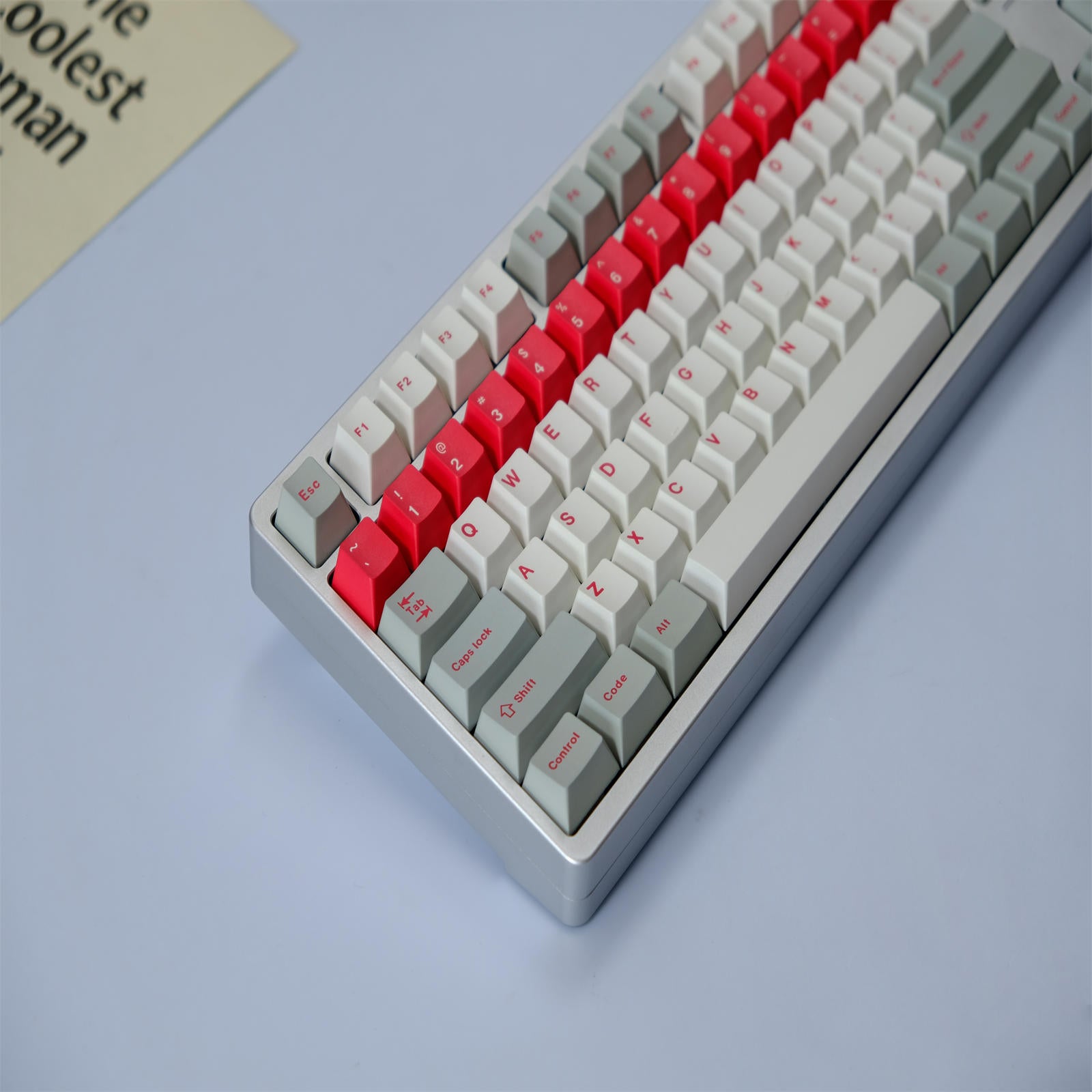 Red Alert keycaps