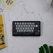 WOB Black White Comic Style Keycaps