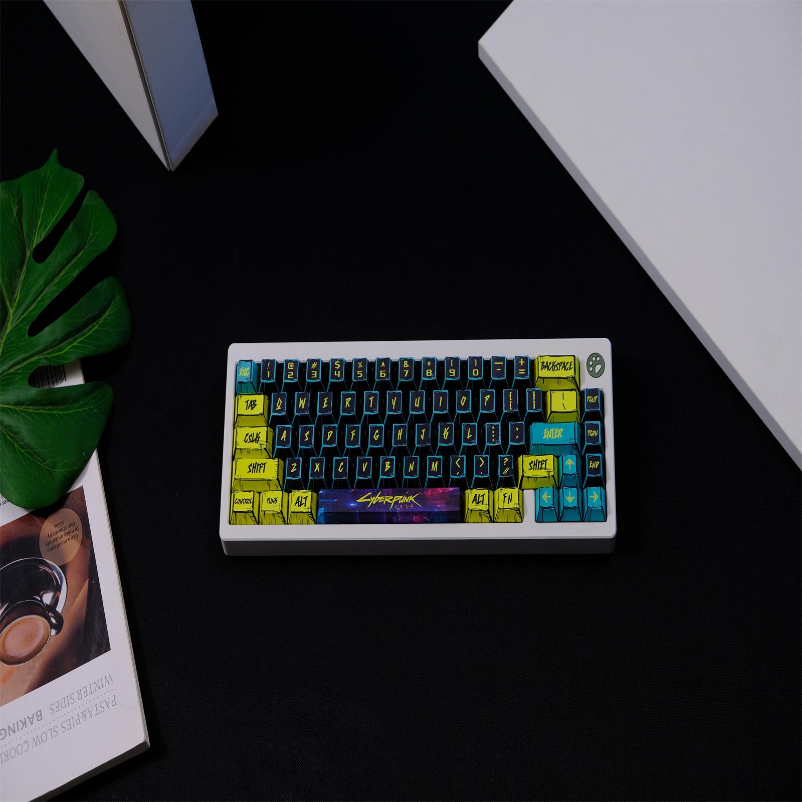 Cyberpunk 2077 Comic Style keycaps 146 Keys PBT Material Cherry Profile ...