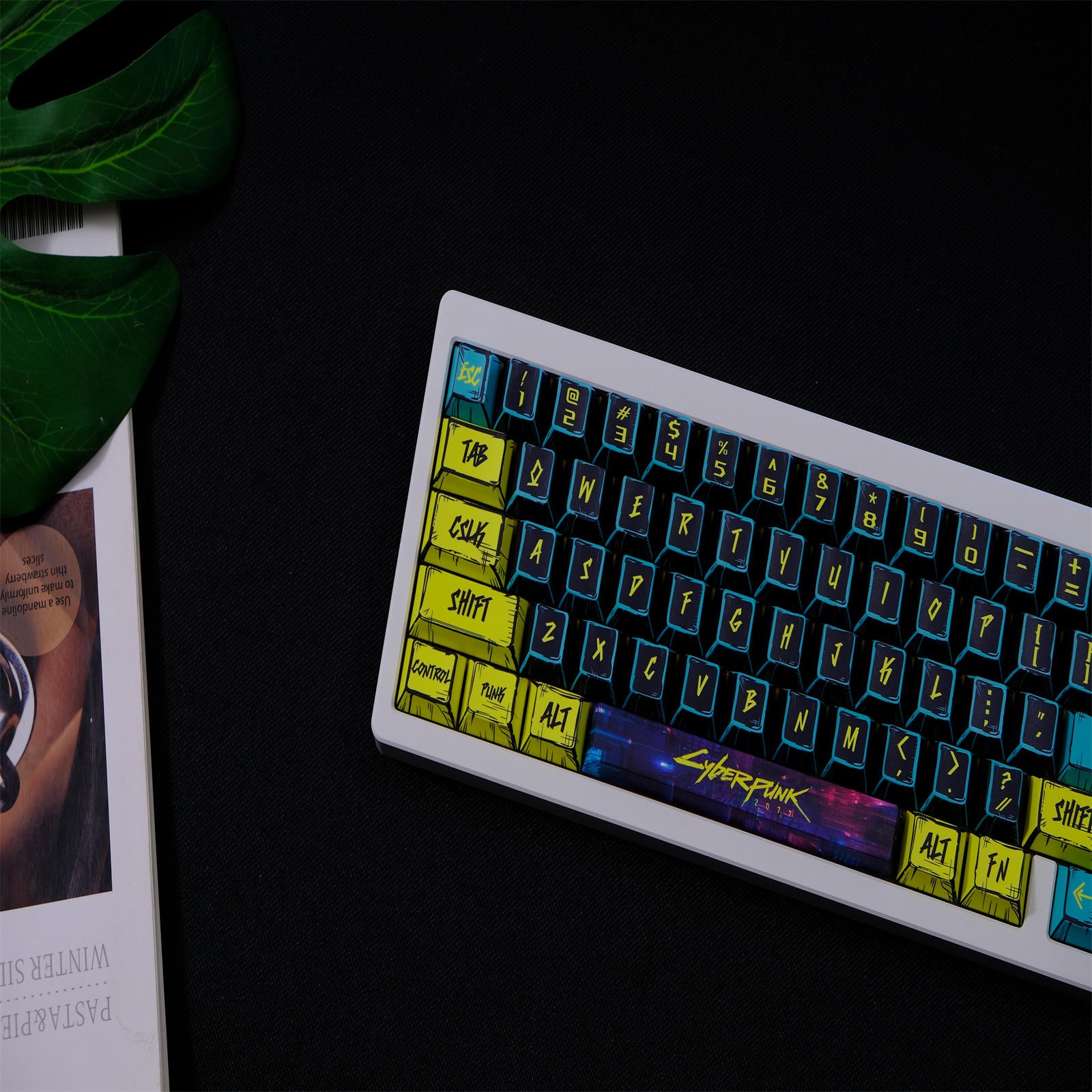 Cyberpunk 2077 Comic Style keycaps