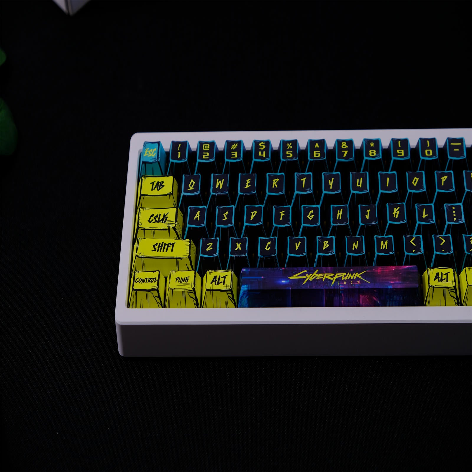 Cyberpunk 2077 Comic Style keycaps