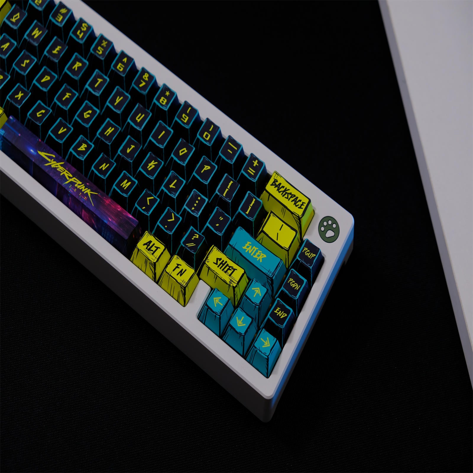 Cyberpunk 2077 Comic Style keycaps