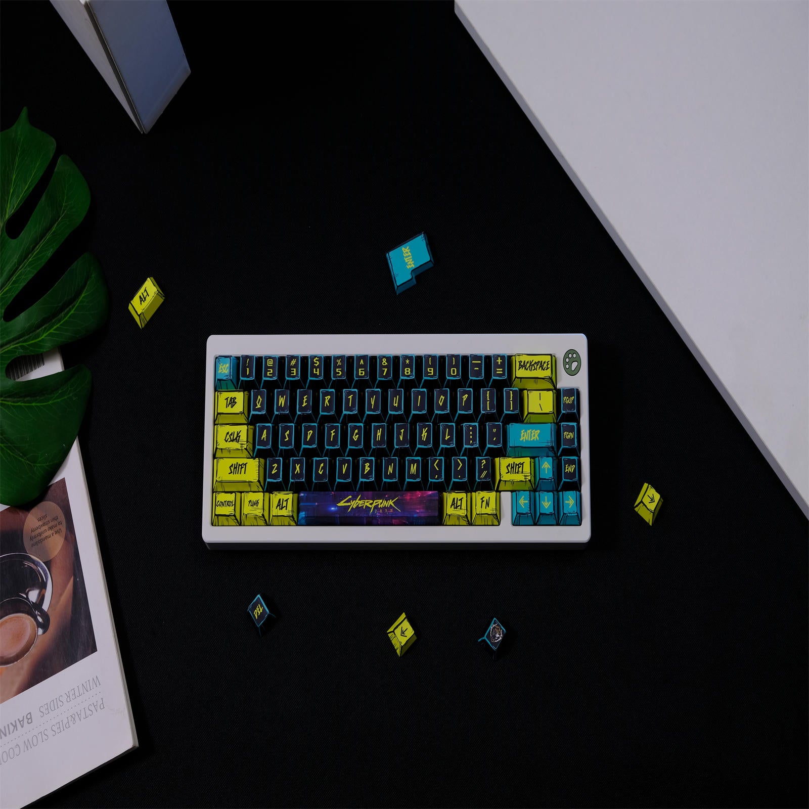 Cyberpunk 2077 Comic Style keycaps