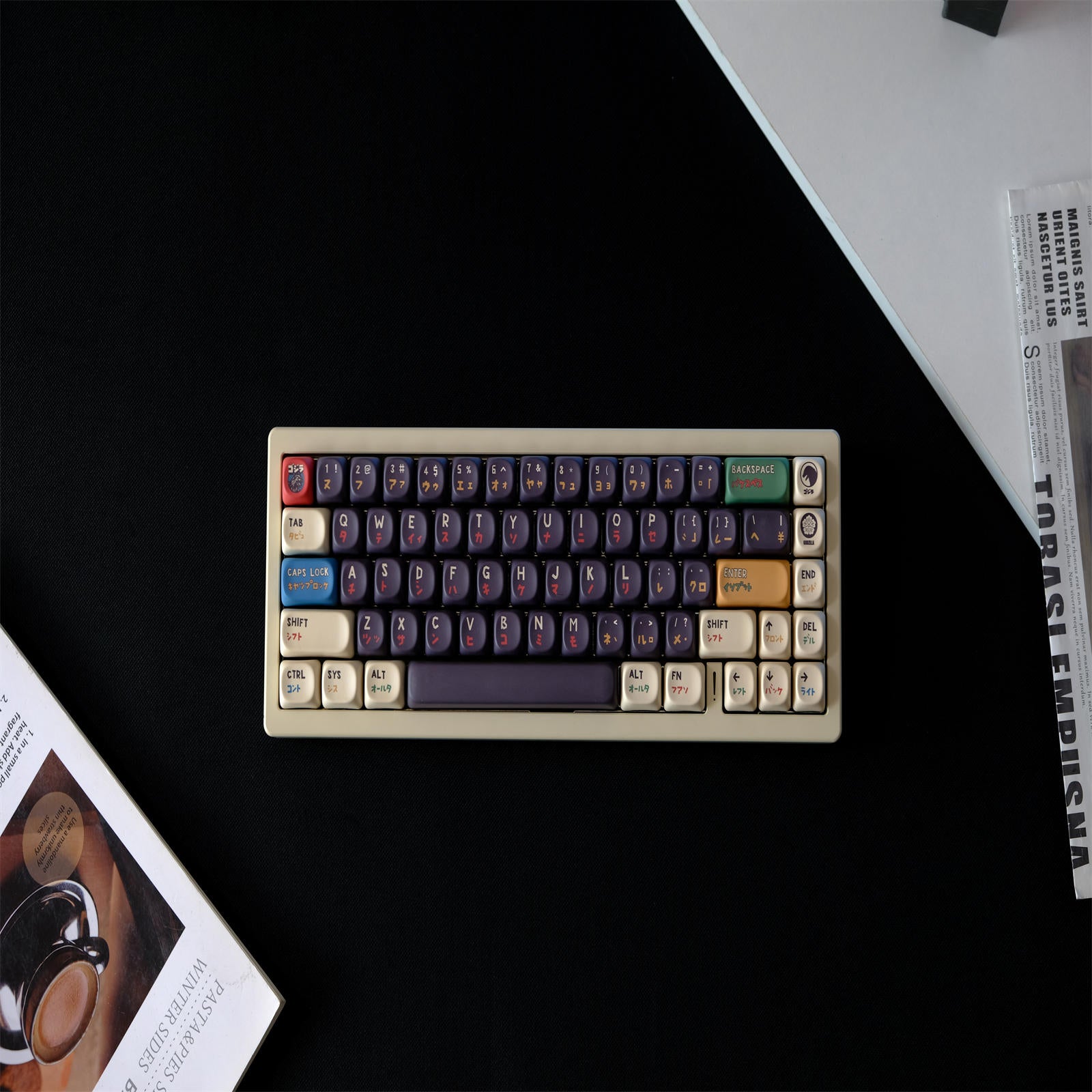 Godzilla MOA keycaps