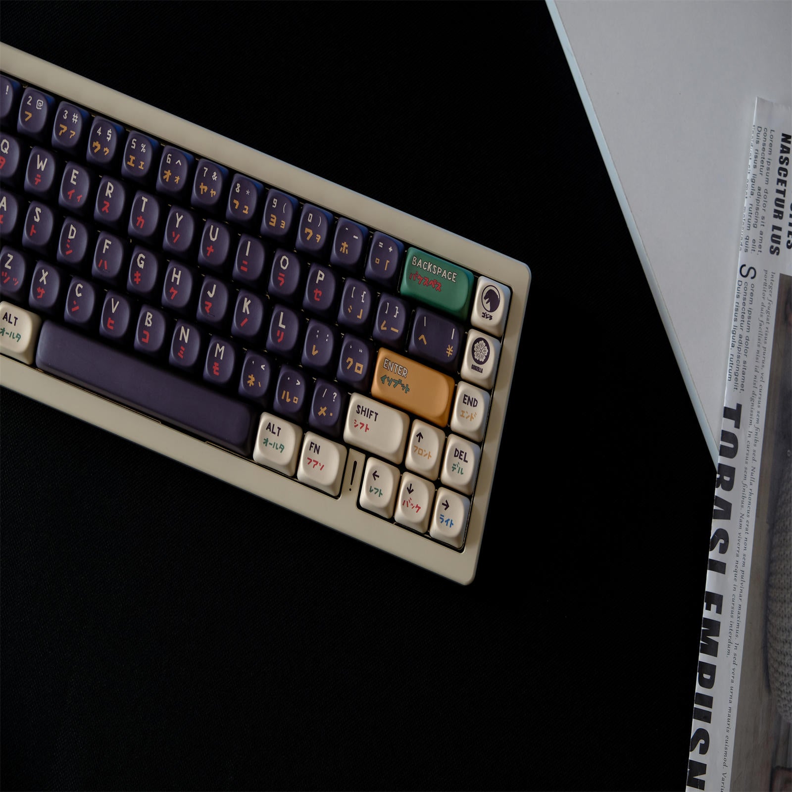 Godzilla MOA keycaps