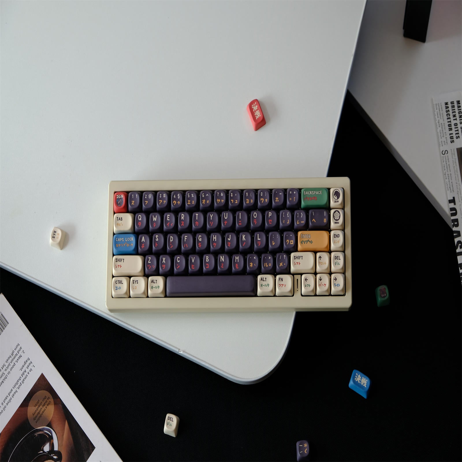 Godzilla MOA keycaps