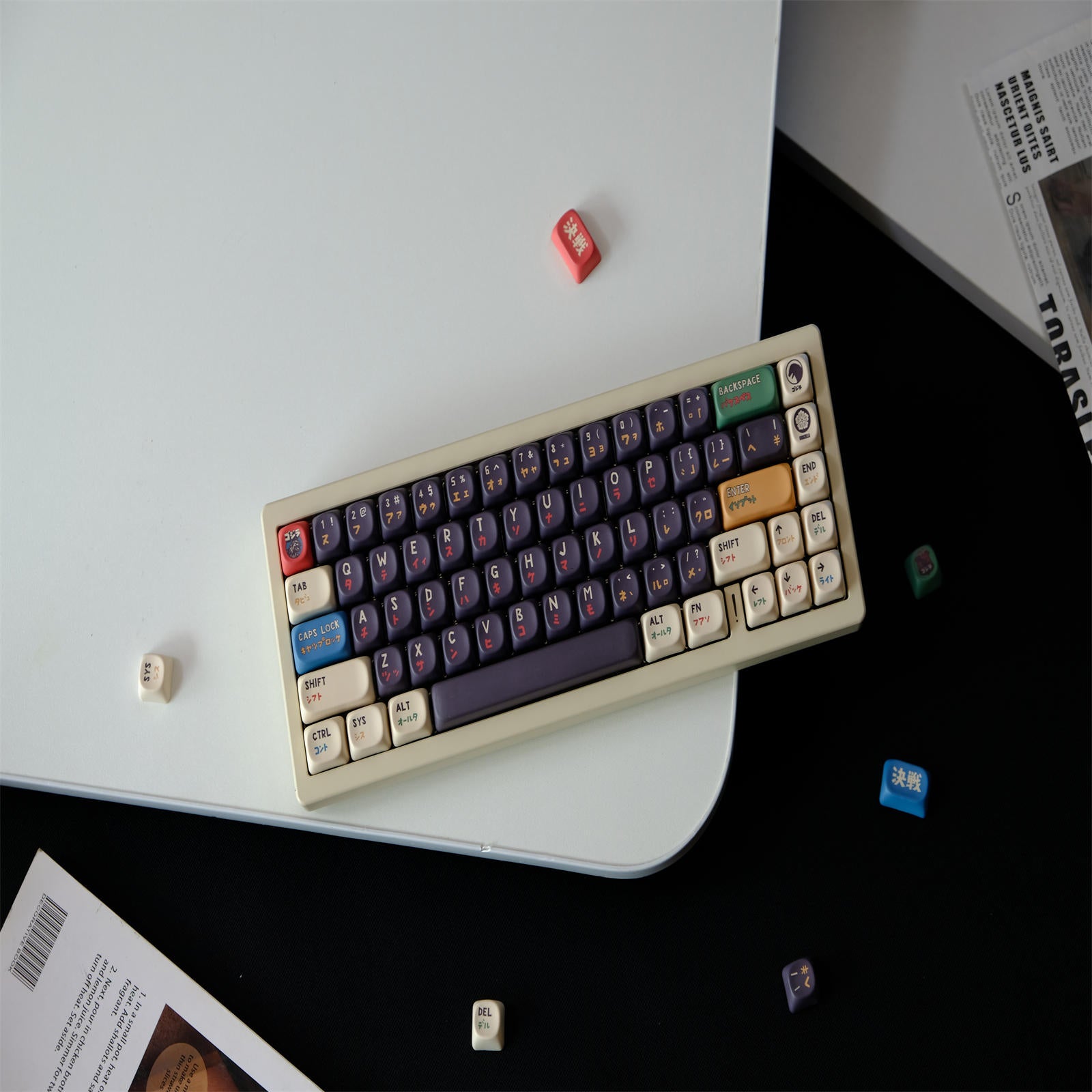 Godzilla MOA keycaps