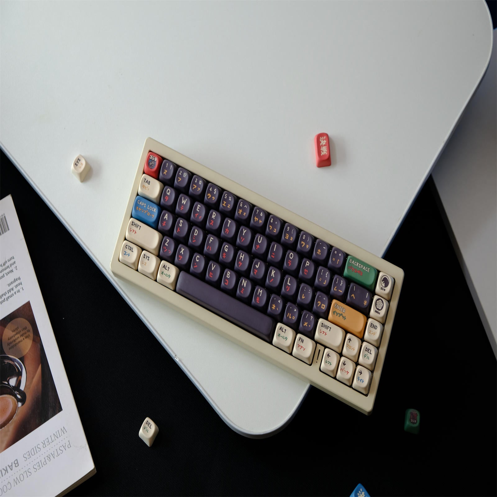 Godzilla MOA keycaps