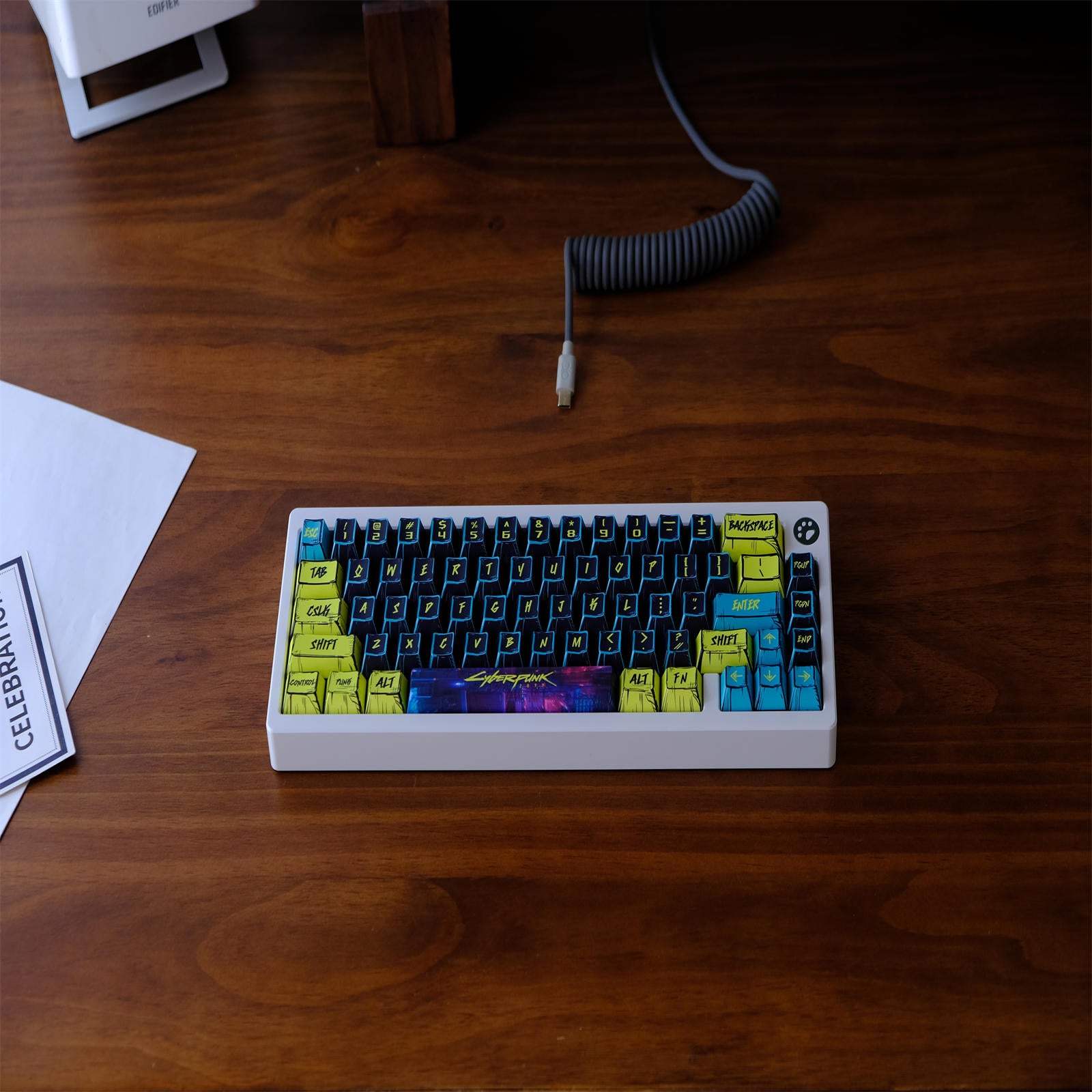 Cyberpunk 2077 Comic Style keycaps