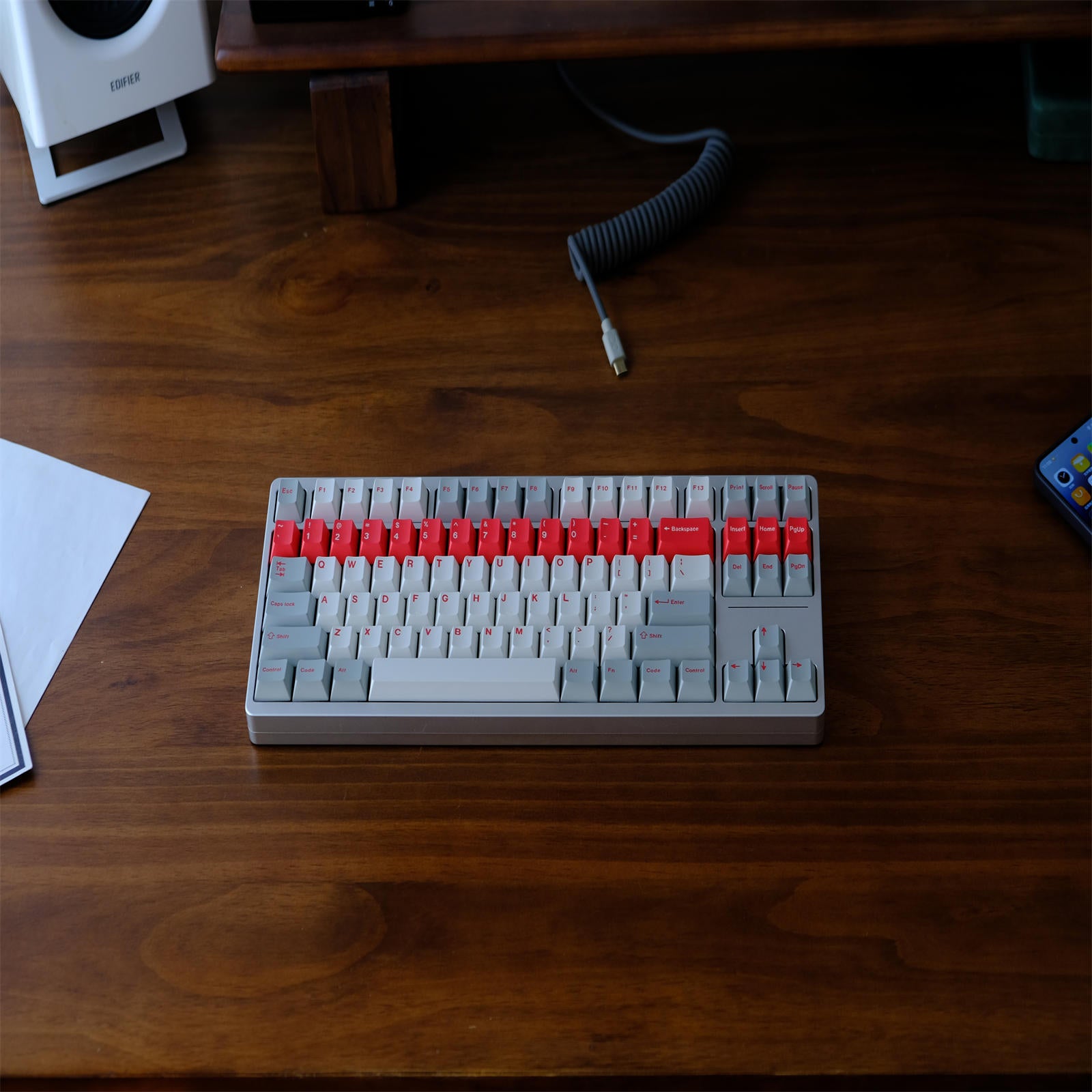 Red Alert keycaps