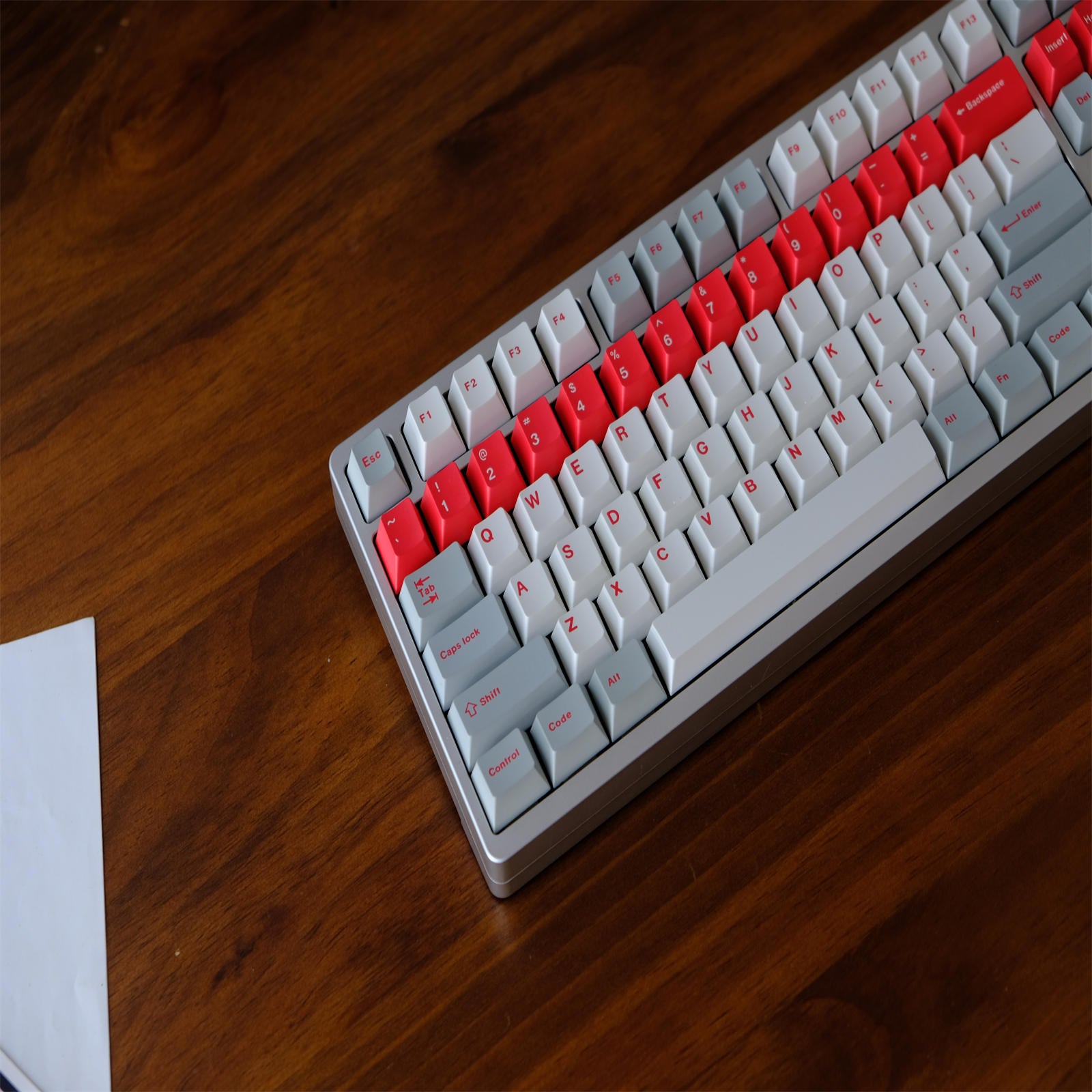 Red Alert keycaps