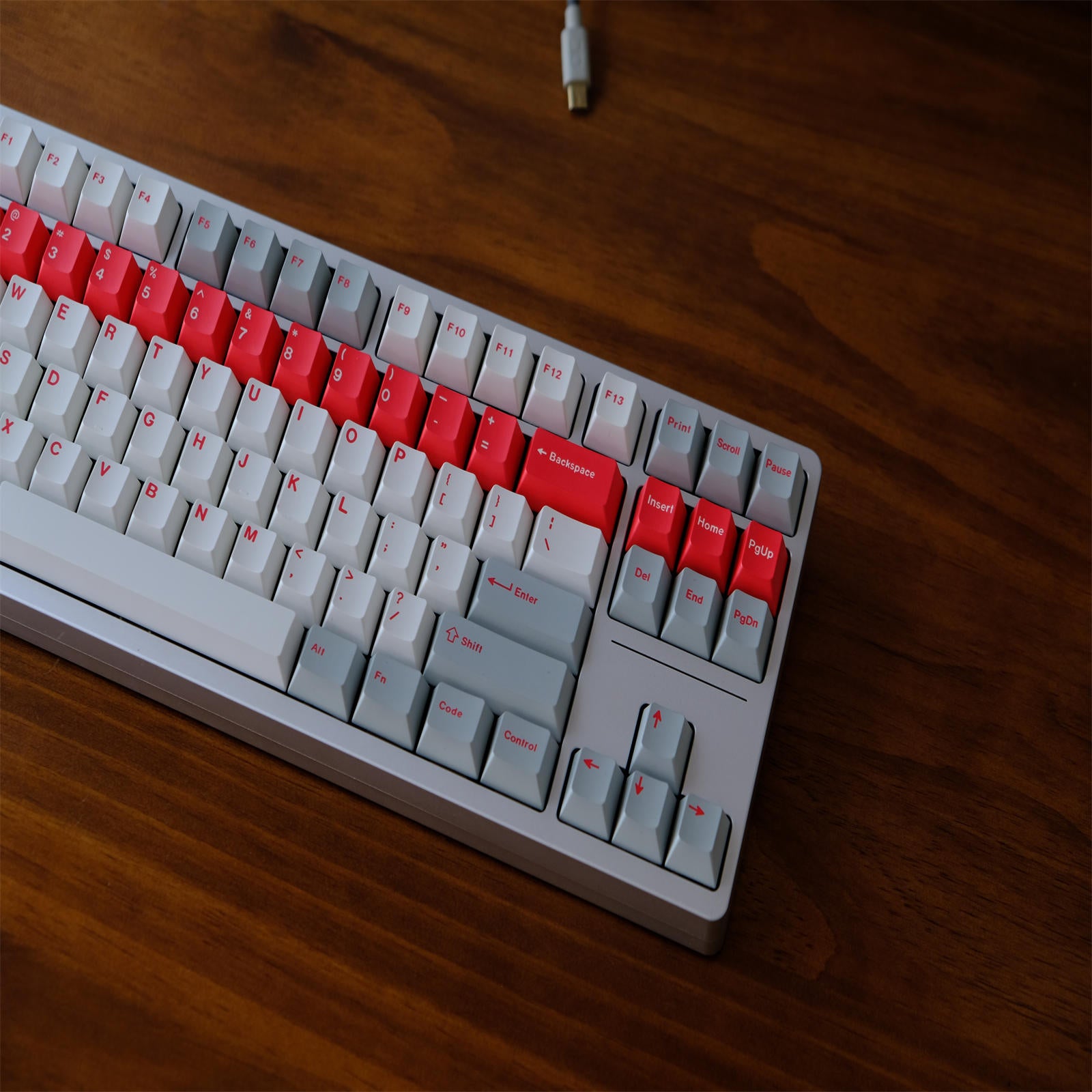 Red Alert keycaps