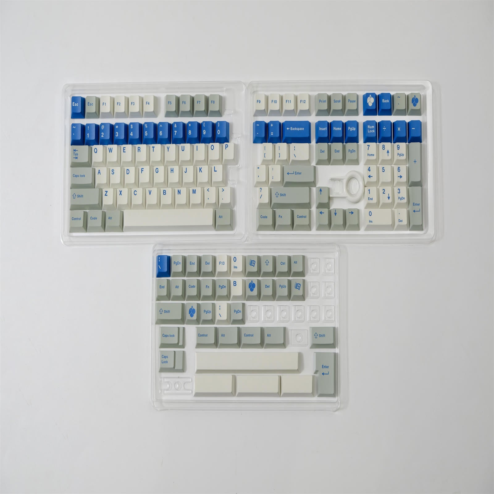 Blue Alert keycaps
