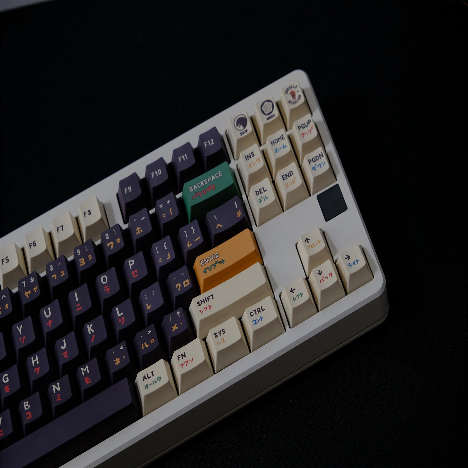Godzilla CHERRY keycaps