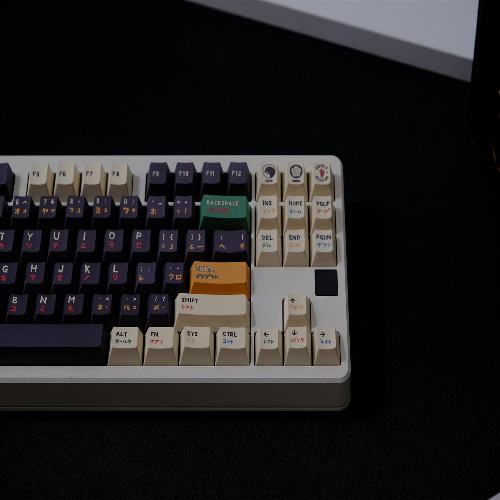 Godzilla CHERRY keycaps