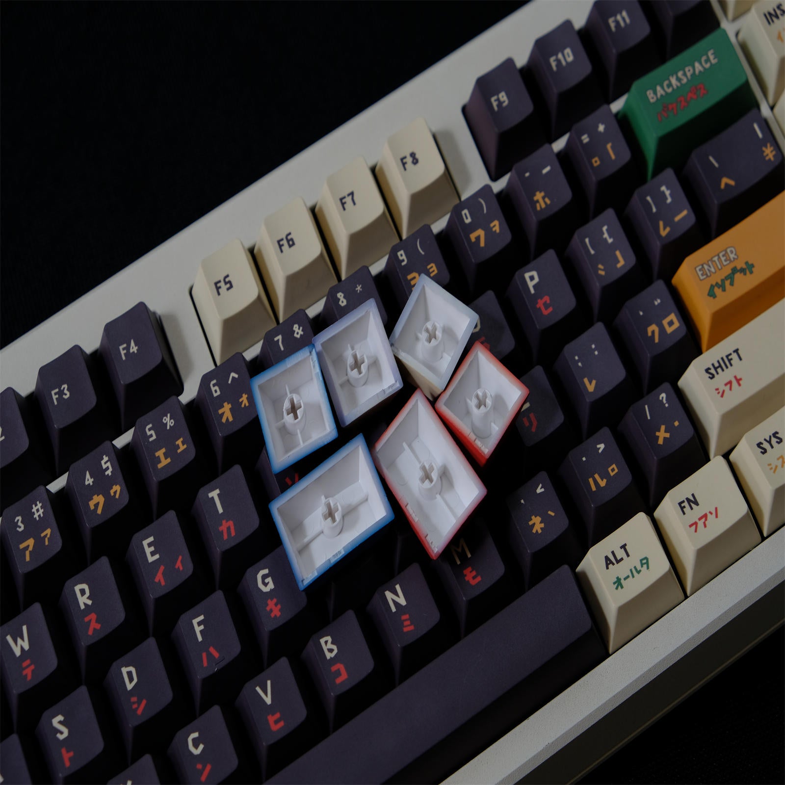 Godzilla CHERRY keycaps