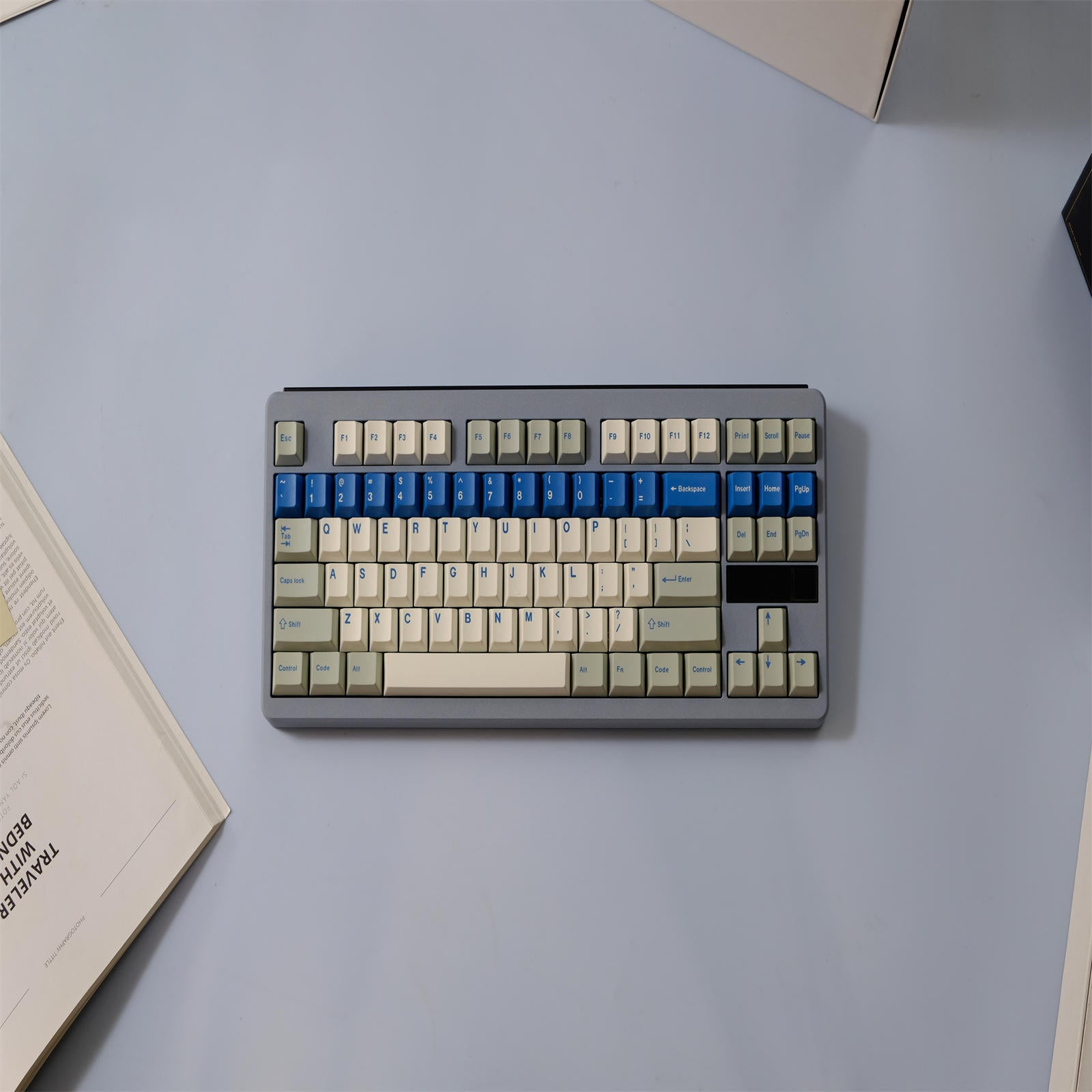 Blue Alert keycaps