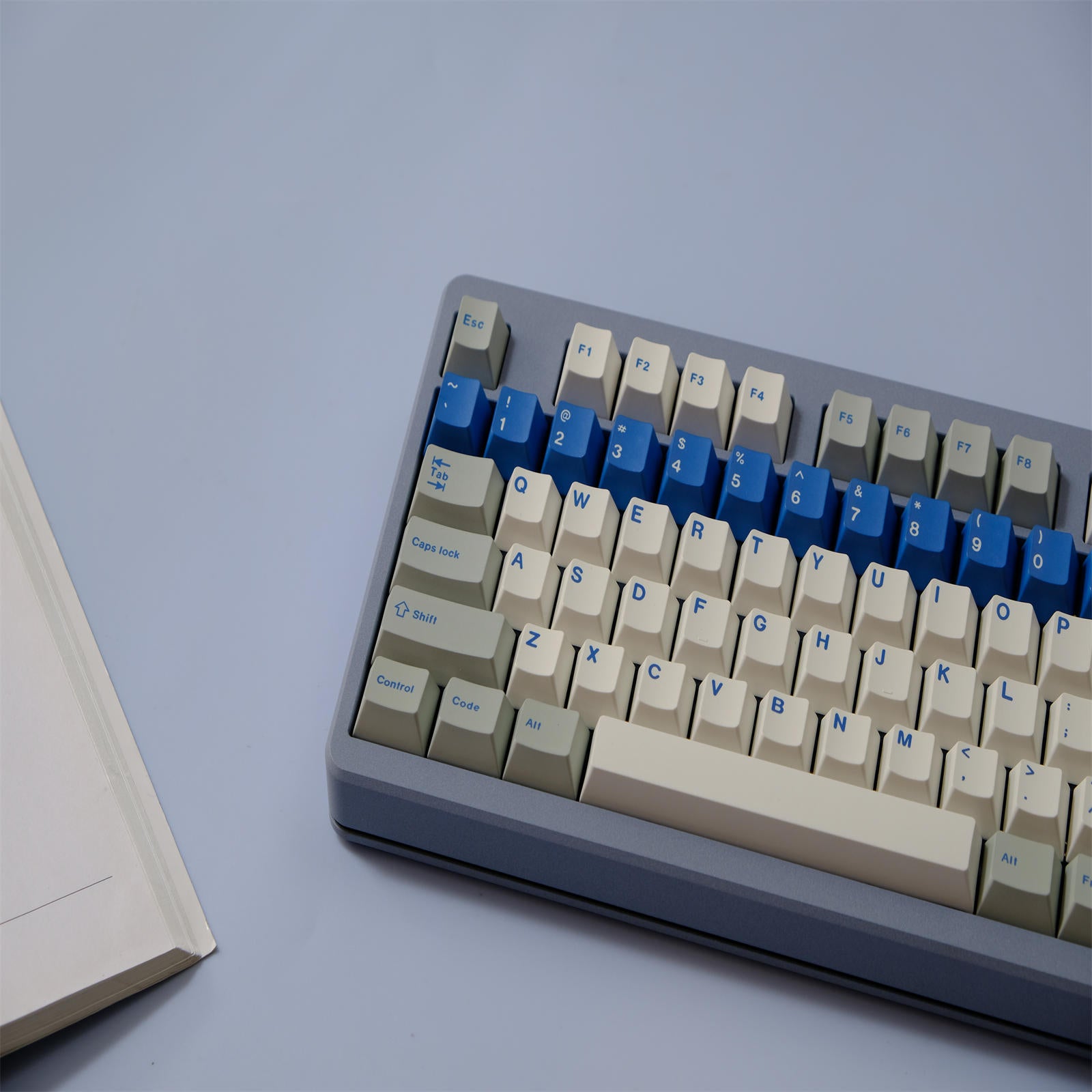 Blue Alert keycaps