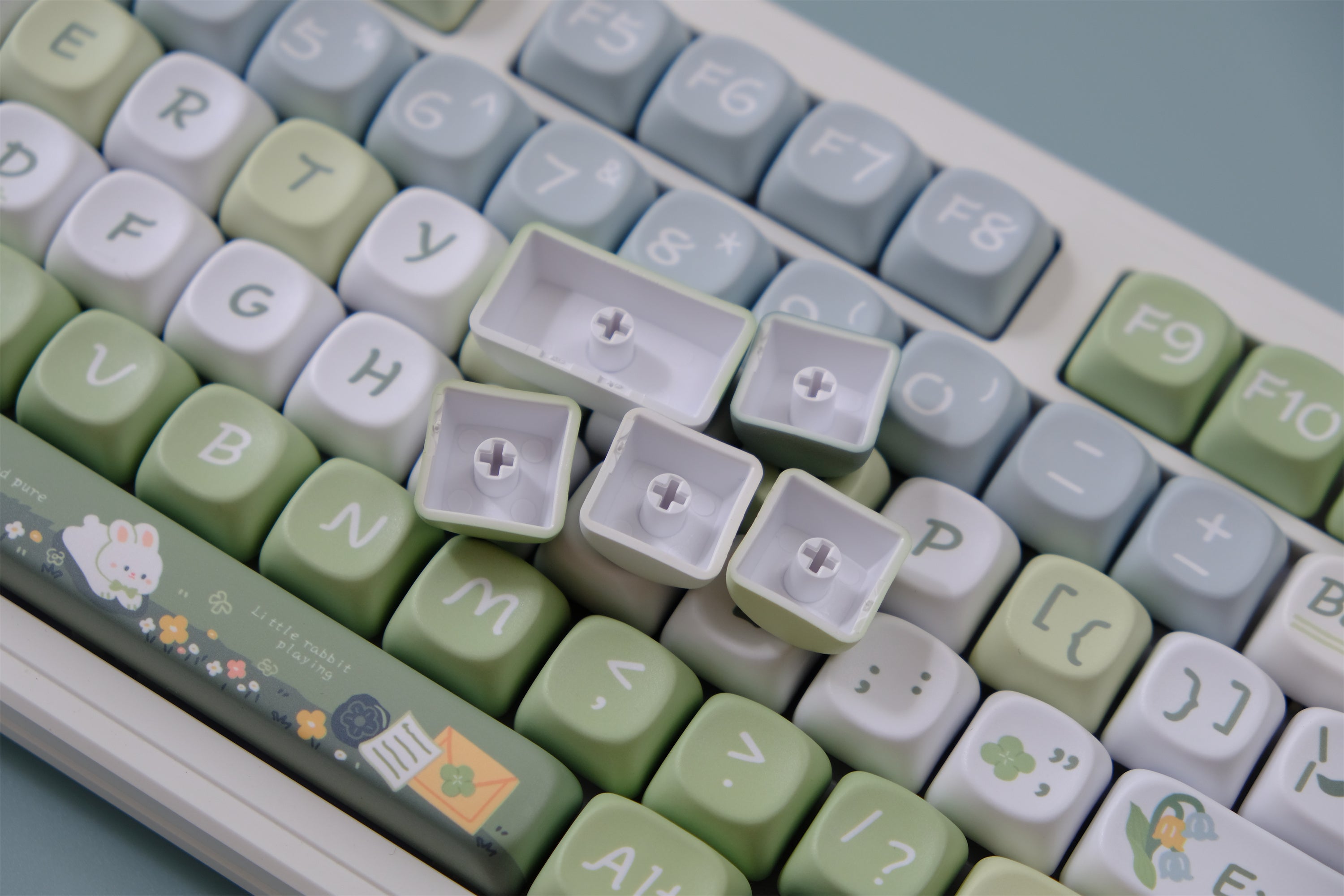 Spring Letter Keycaps