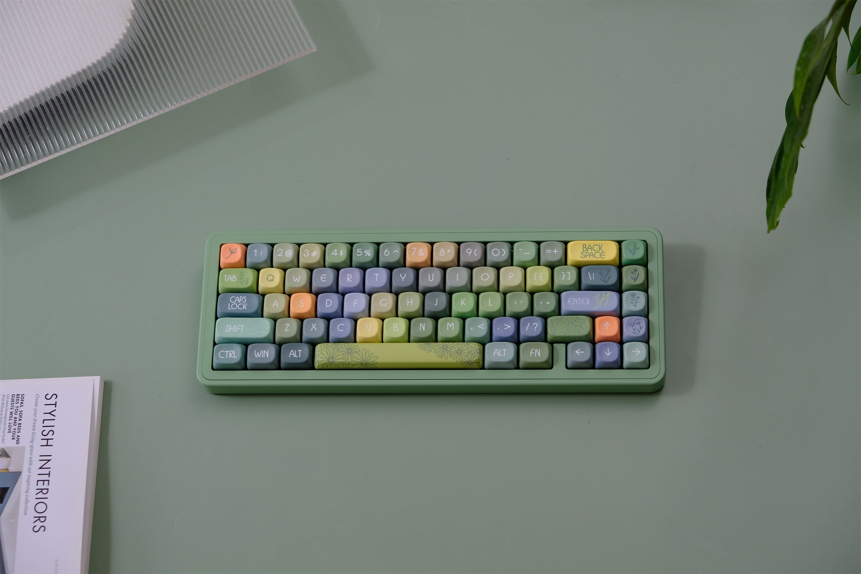 Pinellia Shade Keycaps