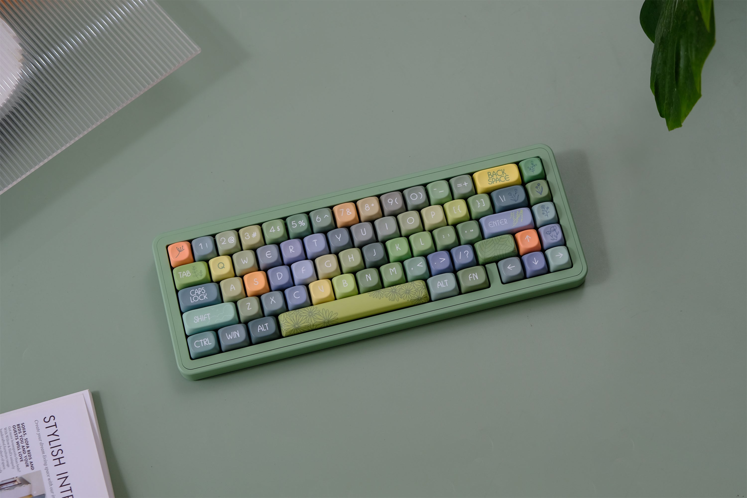 Pinellia Shade Keycaps