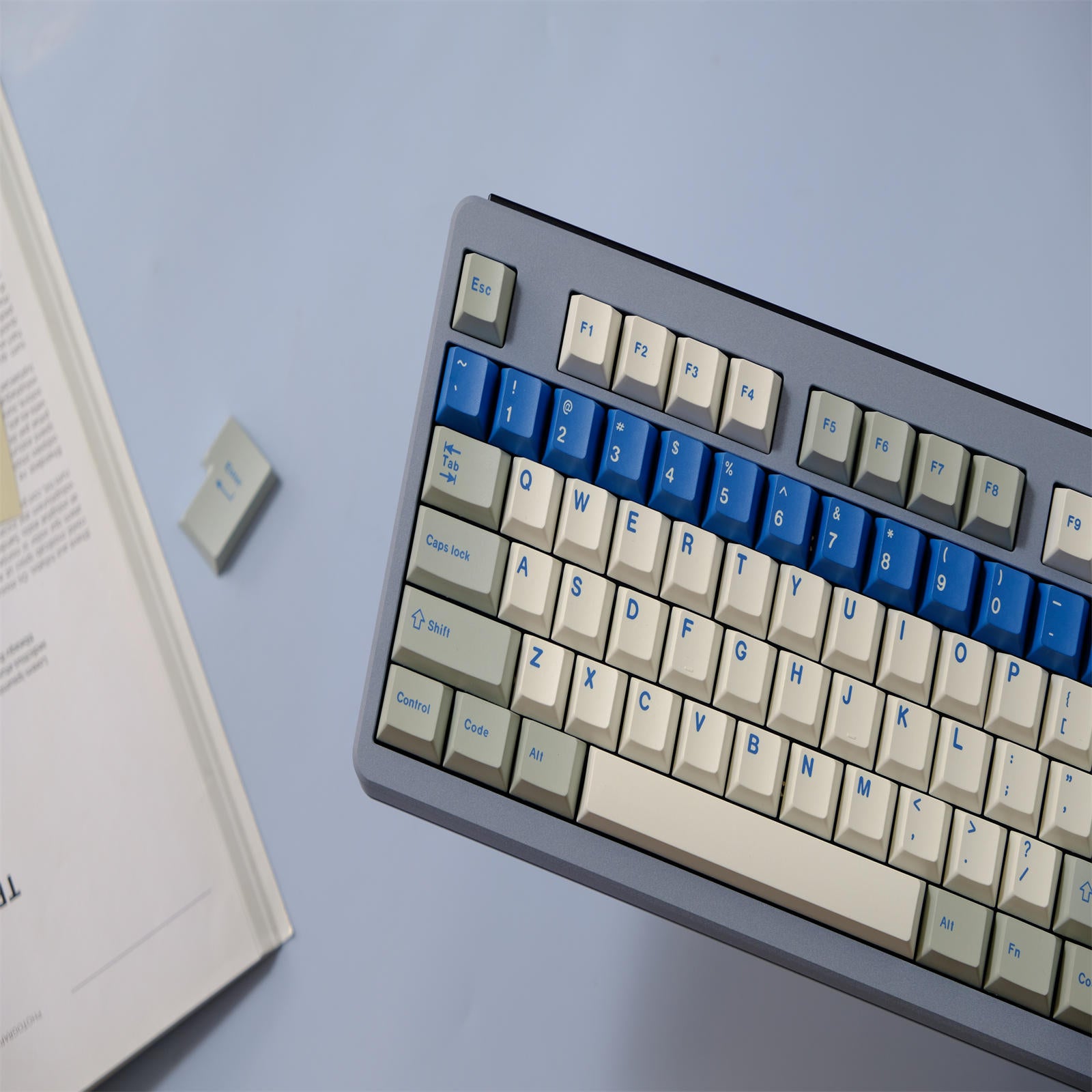 Blue Alert keycaps